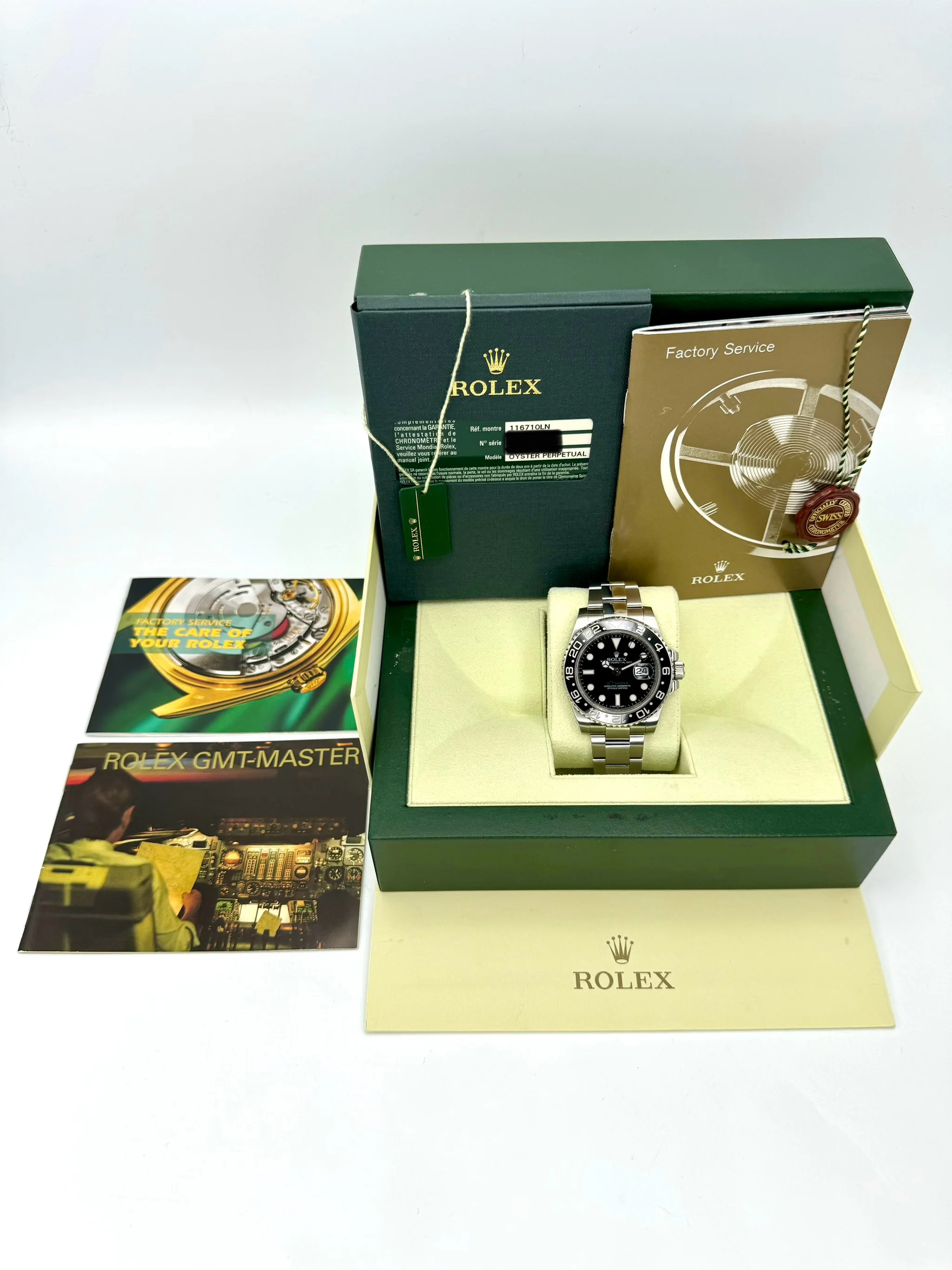 2013 Rolex GMT-Master II 40mm 116710LN Stainless Steel Black Dial - Image 11
