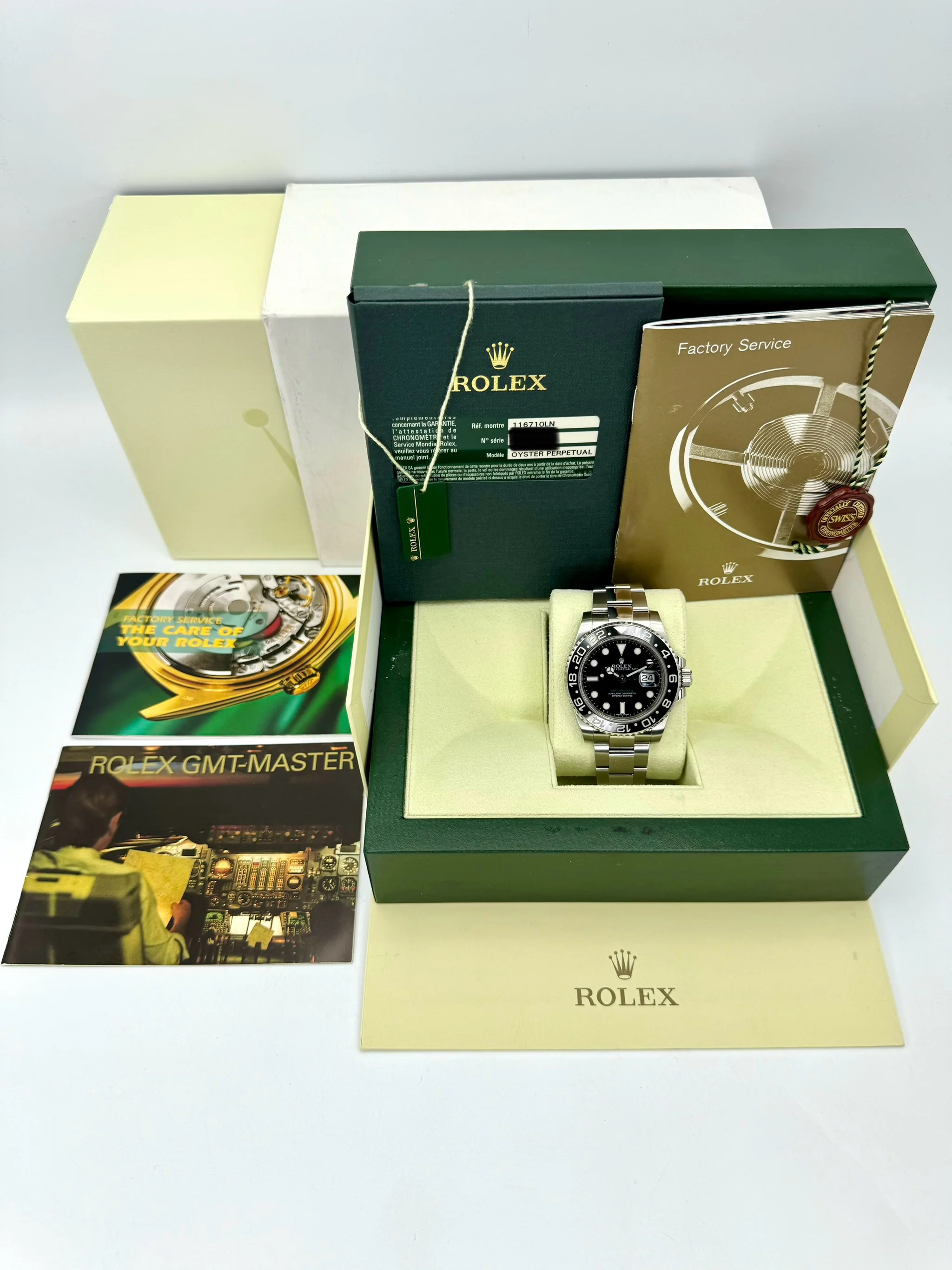 2013 Rolex GMT-Master II 40mm 116710LN Stainless Steel Black Dial - Image 12