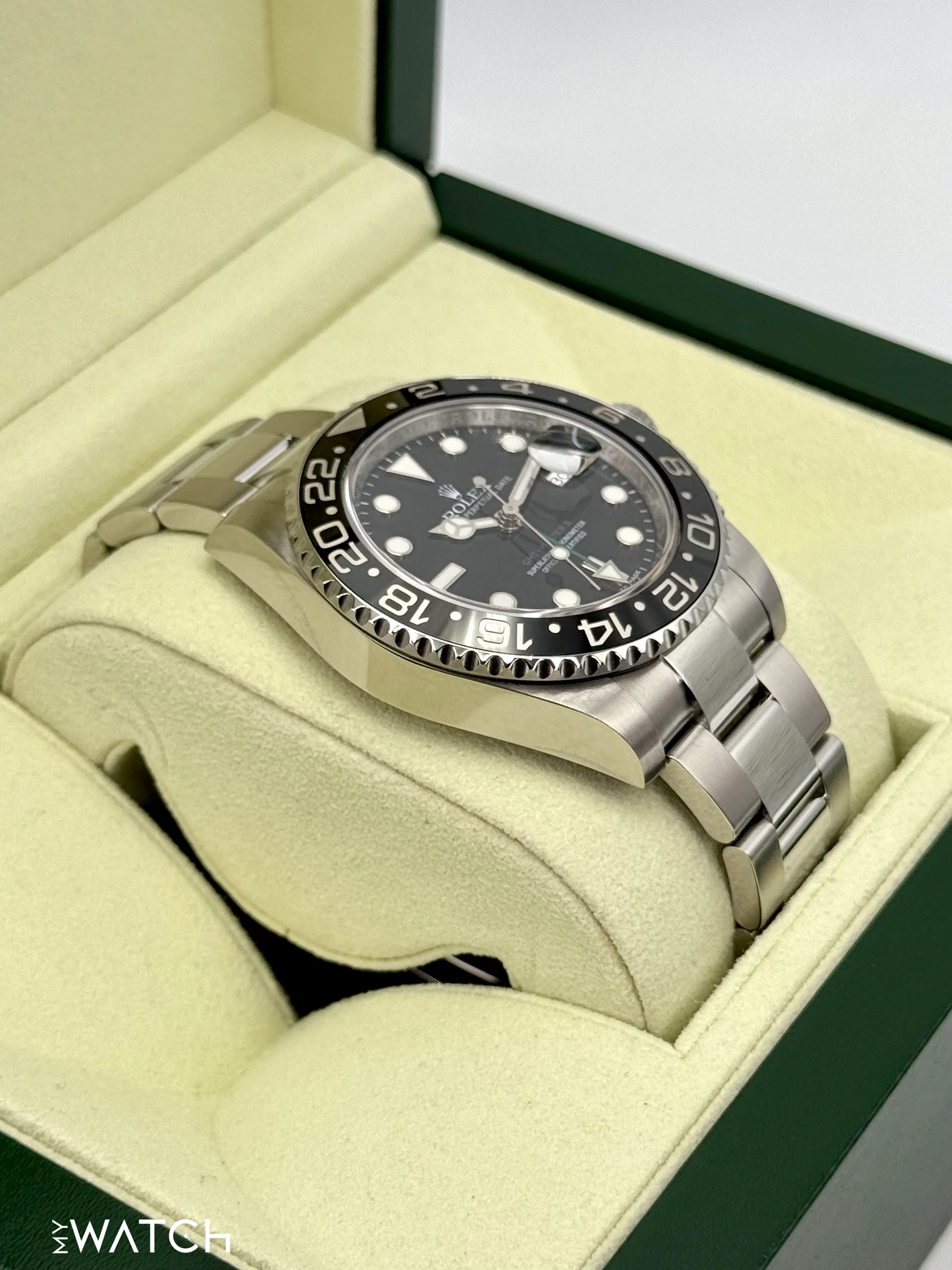2013 Rolex GMT-Master II 40mm 116710LN Stainless Steel Black Dial - Image 5