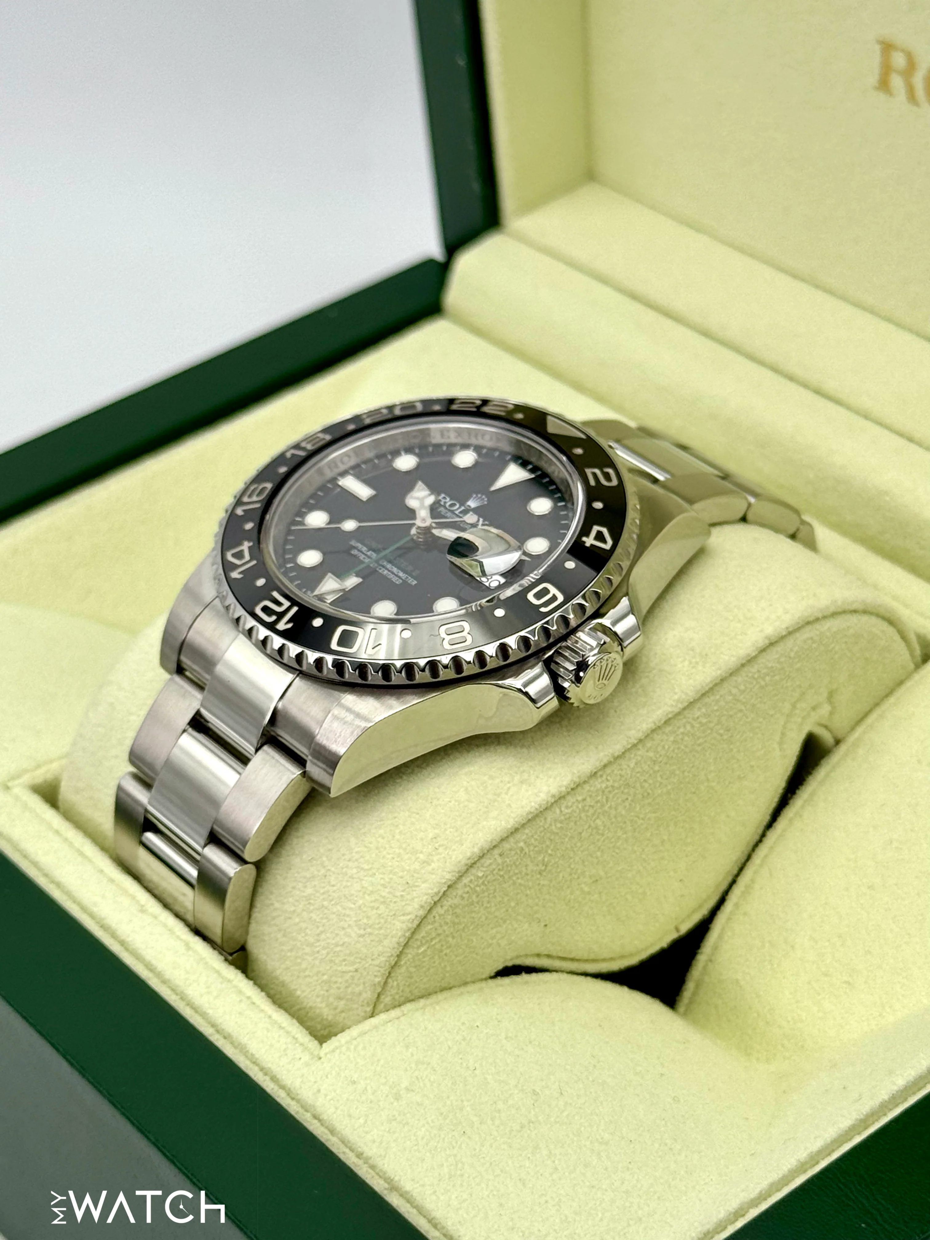 2013 Rolex GMT-Master II 40mm 116710LN Stainless Steel Black Dial - Image 6