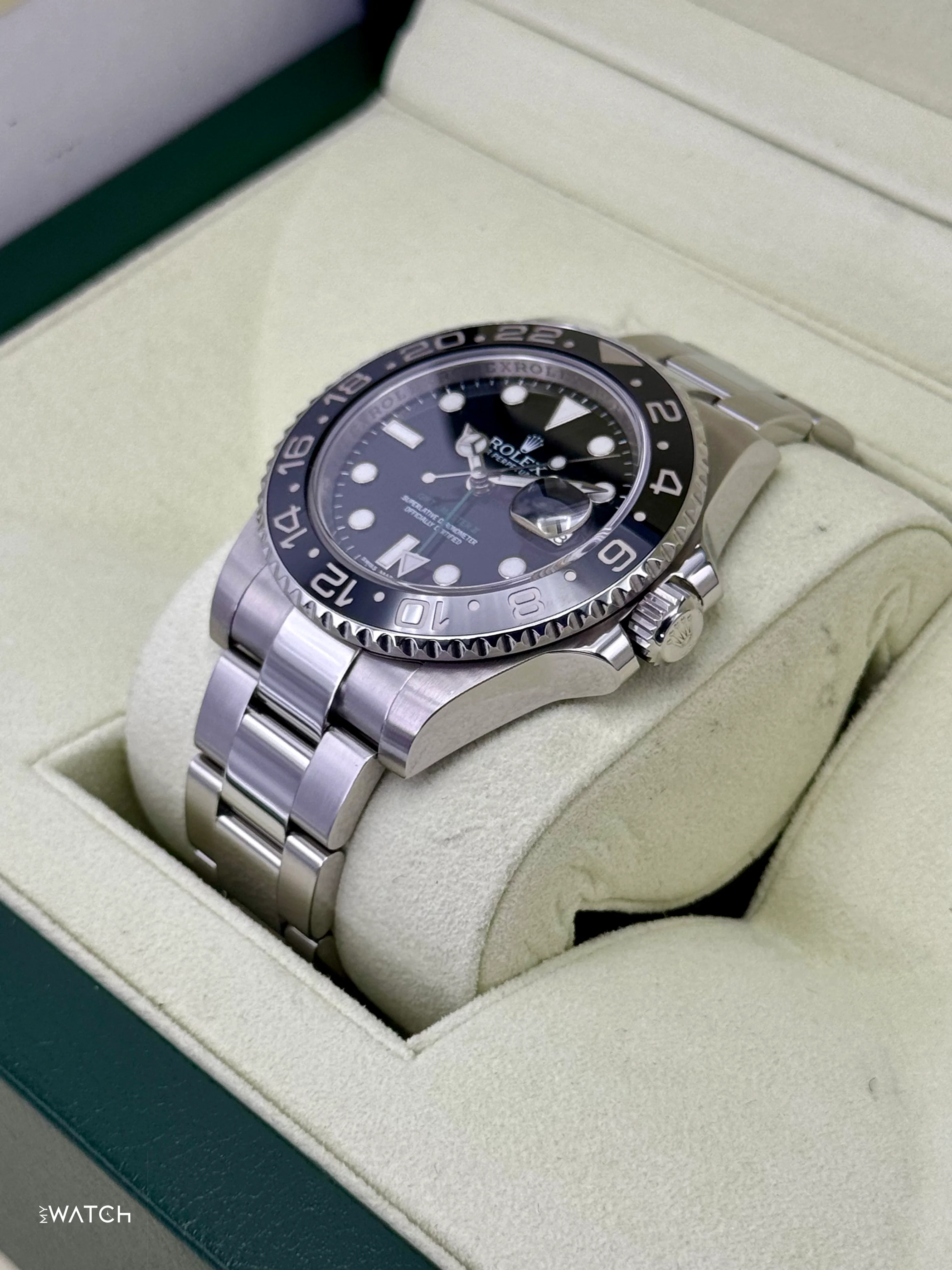 2013 Rolex GMT-Master II 40mm 116710LN Stainless Steel Black Dial - Image 5