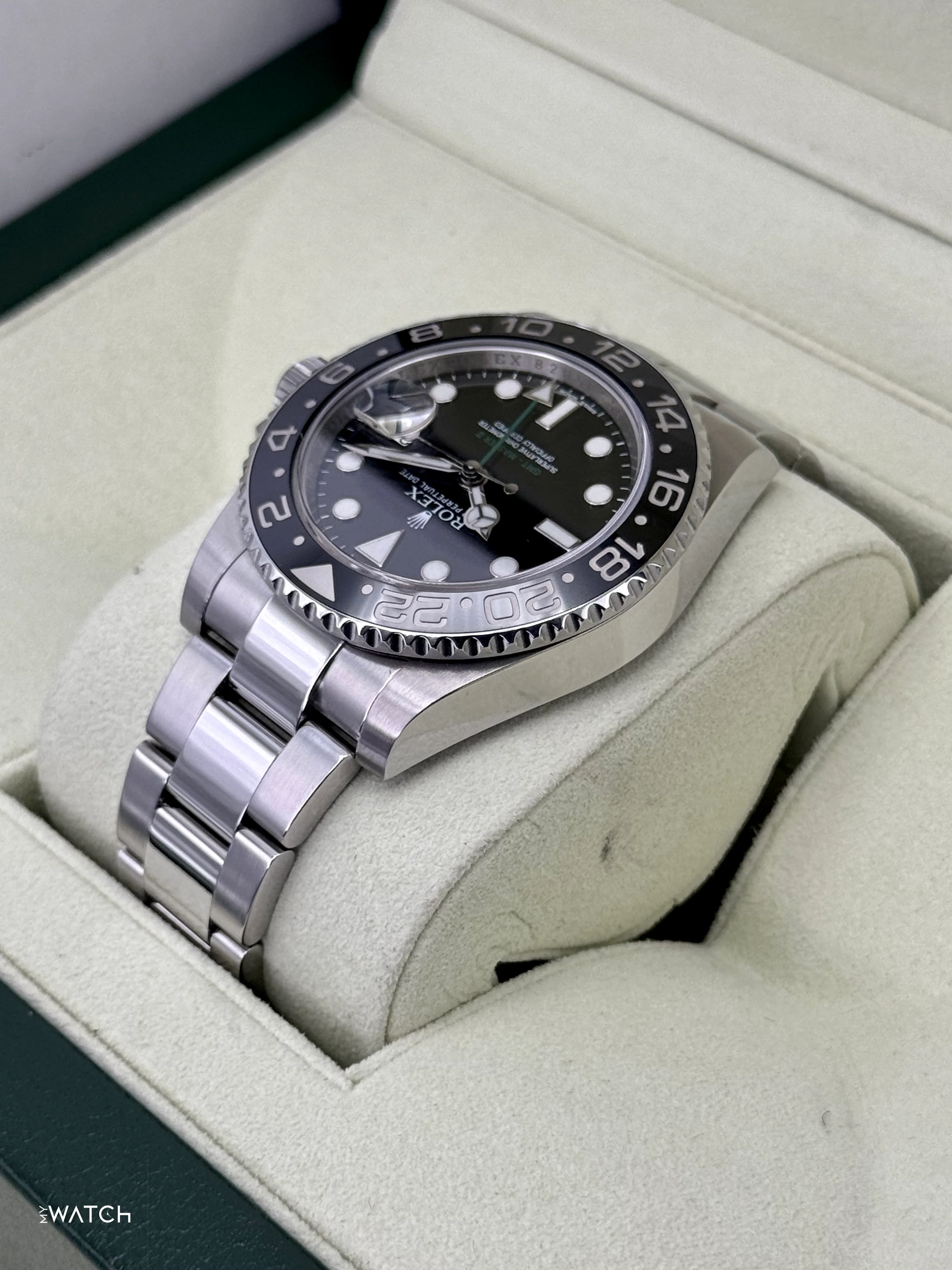 2013 Rolex GMT-Master II 40mm 116710LN Stainless Steel Black Dial - Image 7