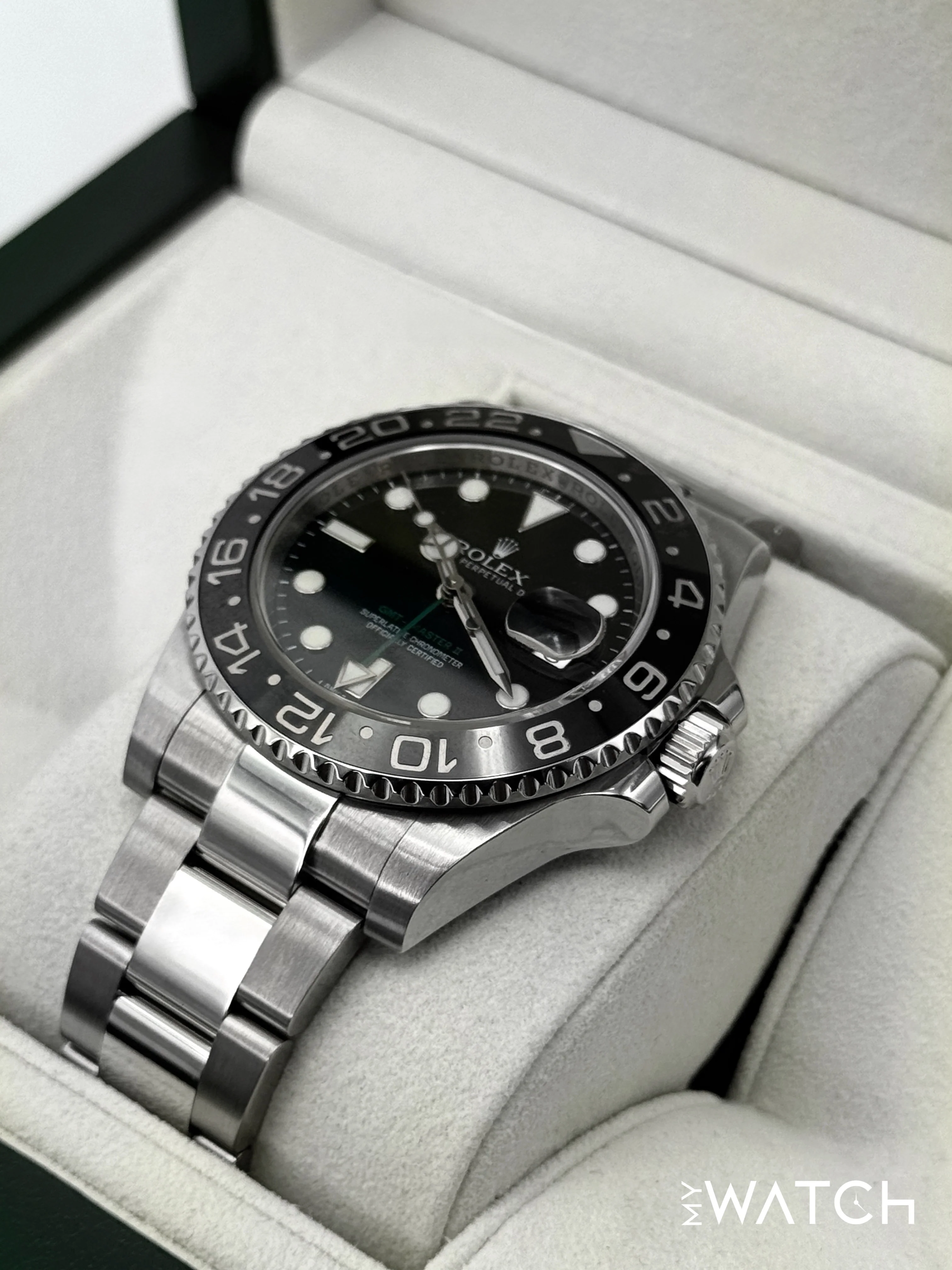 2013 Rolex GMT-Master II 40mm 116710LN Stainless Steel Black Dial - Image 5