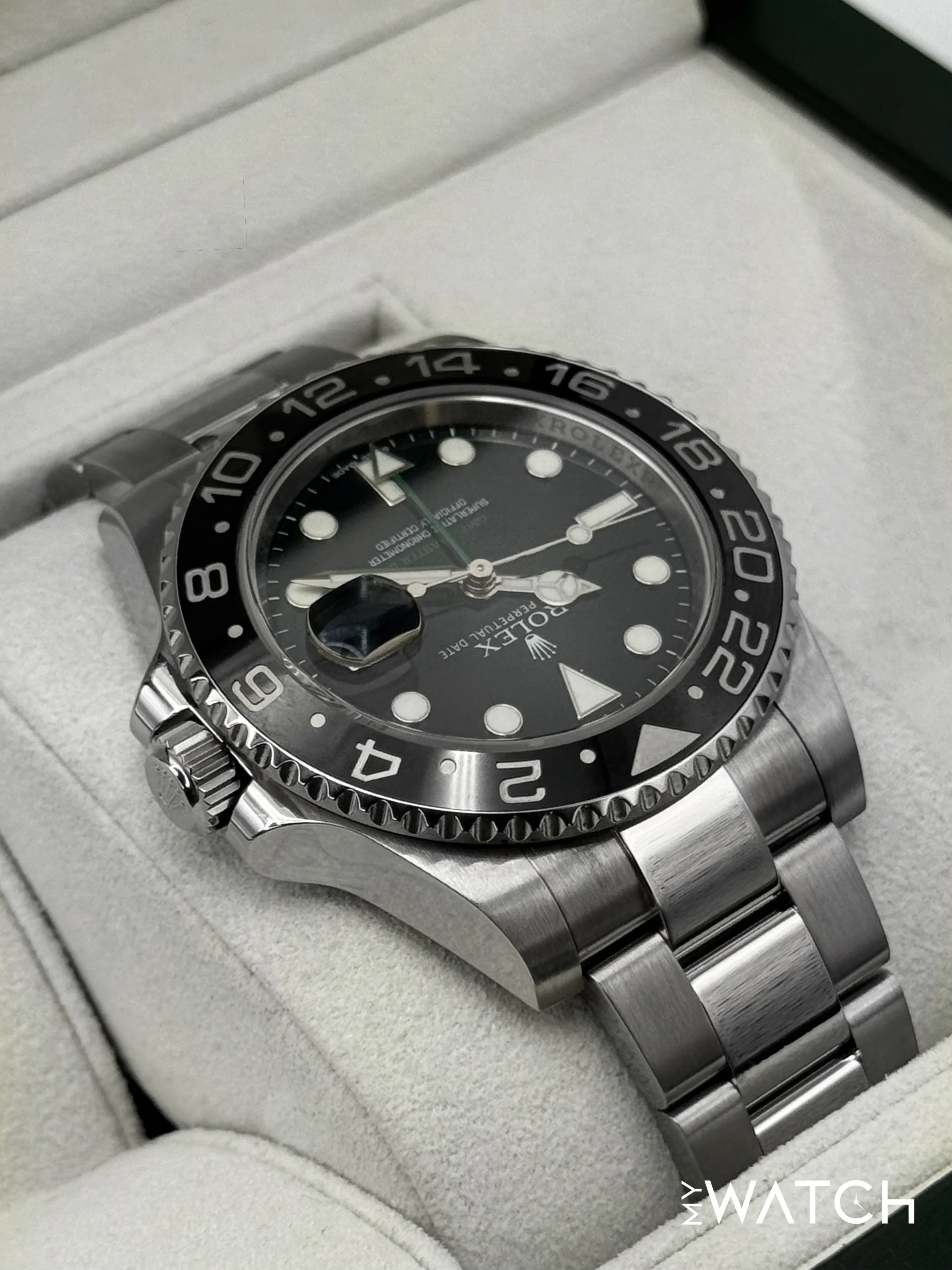 2013 Rolex GMT-Master II 40mm 116710LN Stainless Steel Black Dial - Image 8