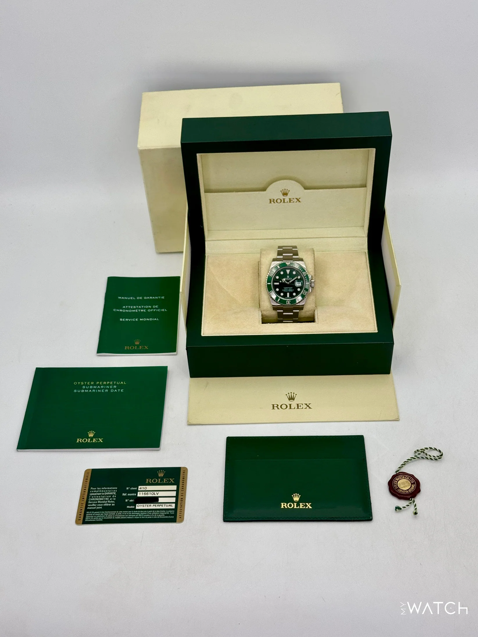 2013 Rolex Submariner “Hulk” 40mm 116610LV Green Dial - Image 10
