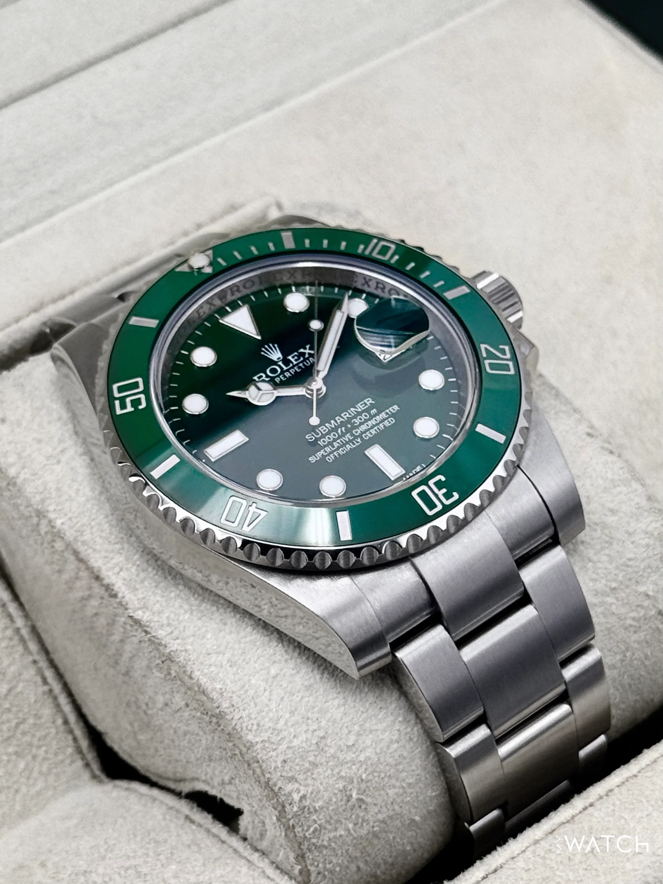 2013 Rolex Submariner “Hulk” 40mm 116610LV Green Dial - Image 6