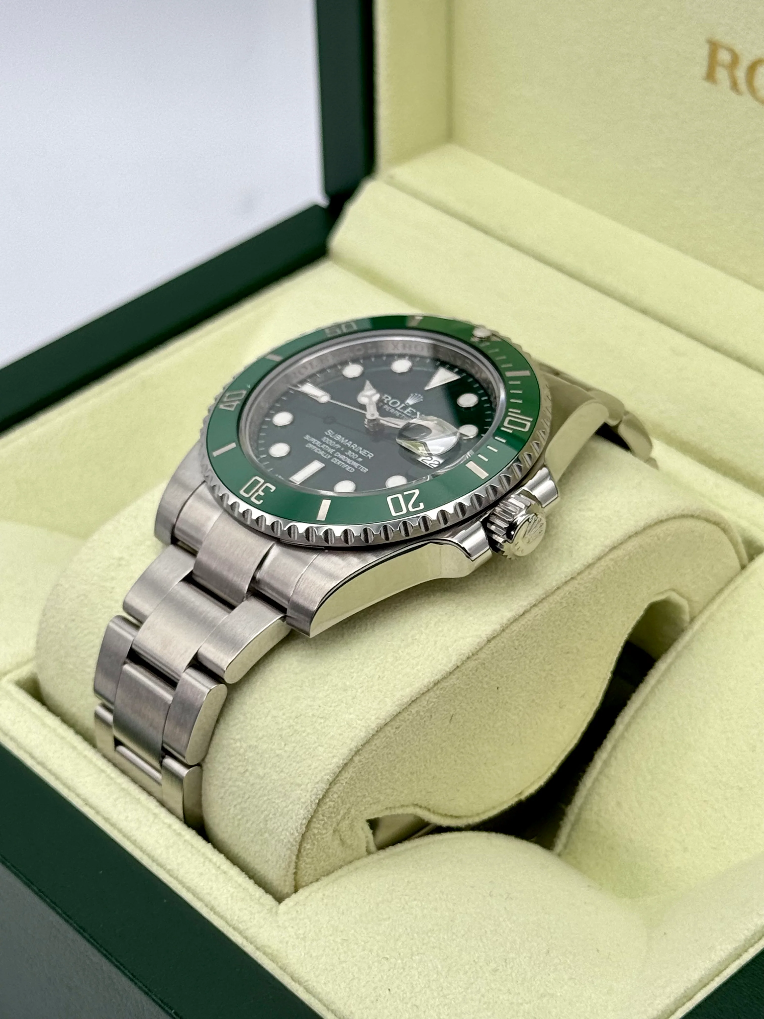 2013 Rolex Submariner "Hulk" 40mm 116610LV Green Dial - Image 5