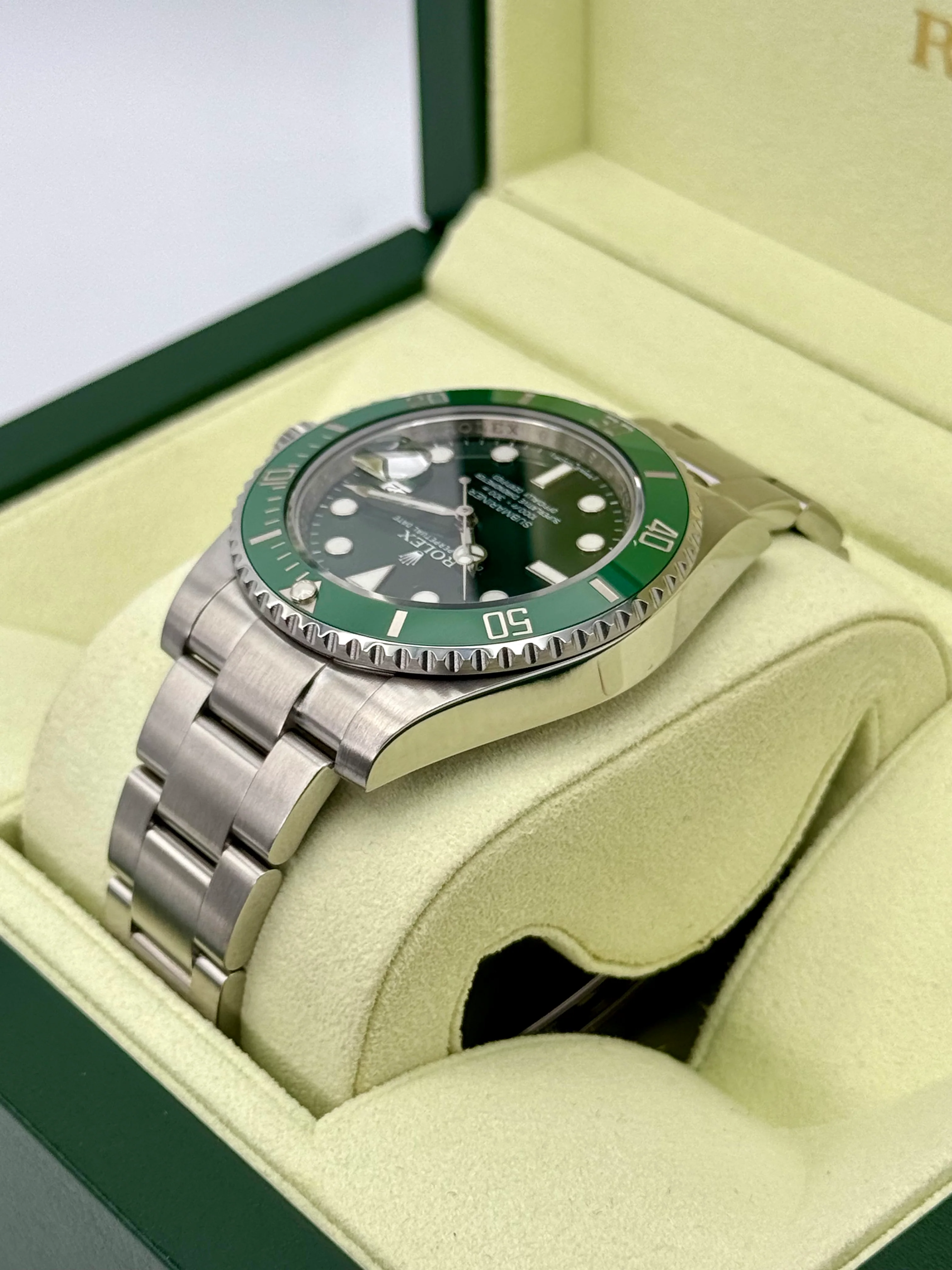 2013 Rolex Submariner "Hulk" 40mm 116610LV Green Dial - Image 7