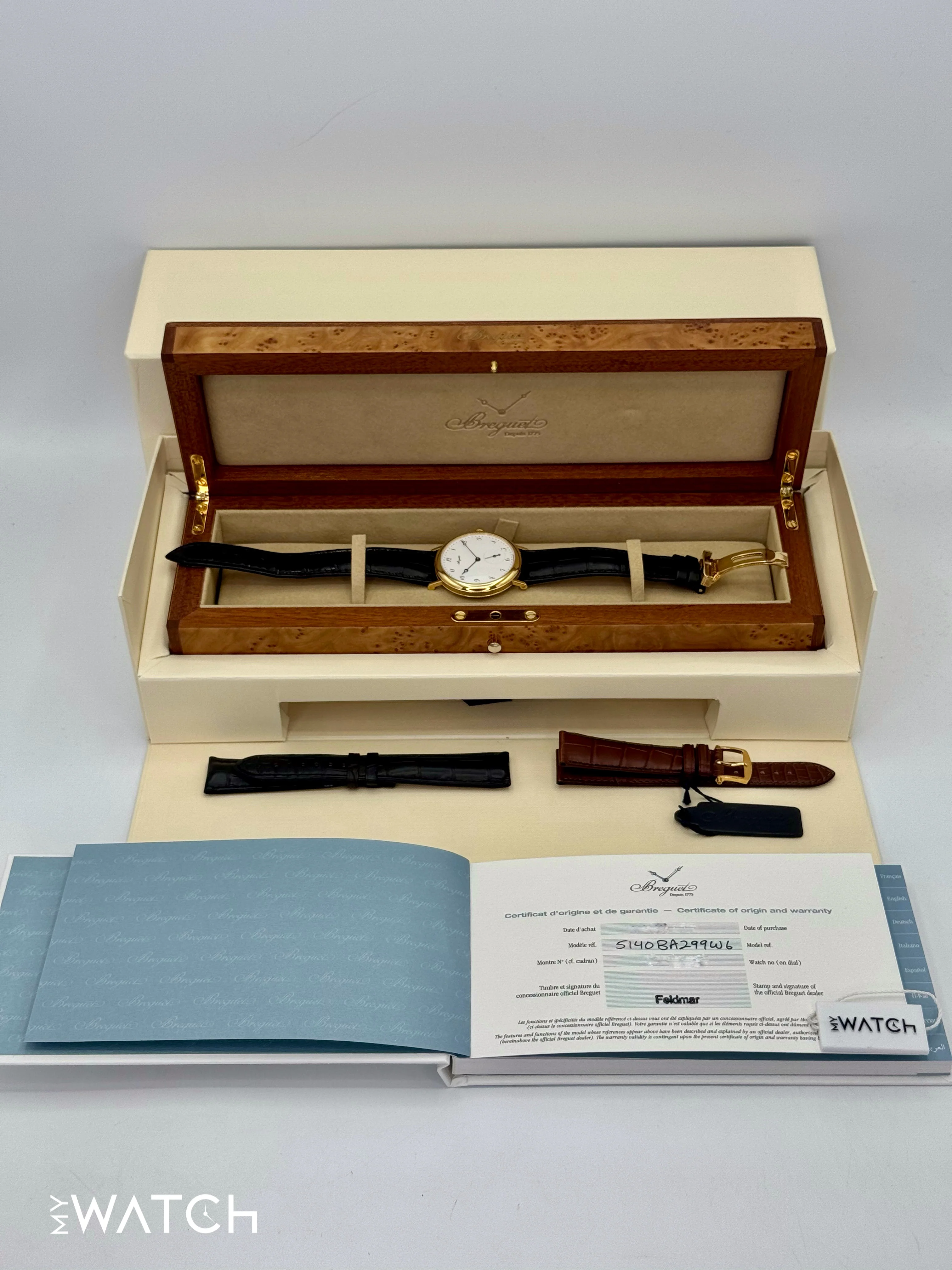 2014 Breguet Classique 40mm 5140BA/29/9W6 Yellow Gold White Dial - Image 10