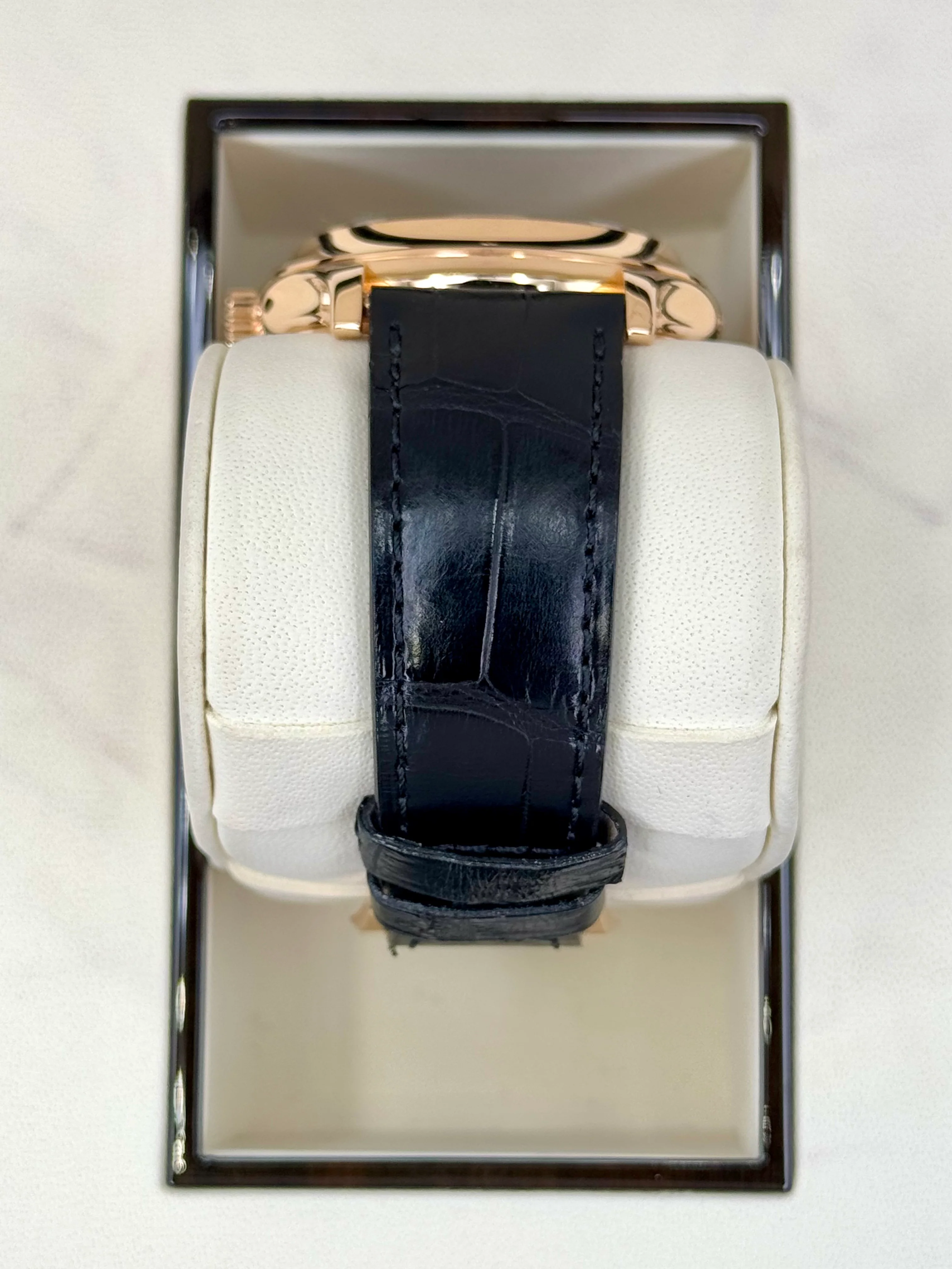 2014 Patek Philippe Annual Calender 40mm 5205R Rose Gold Black Dial - Image 4