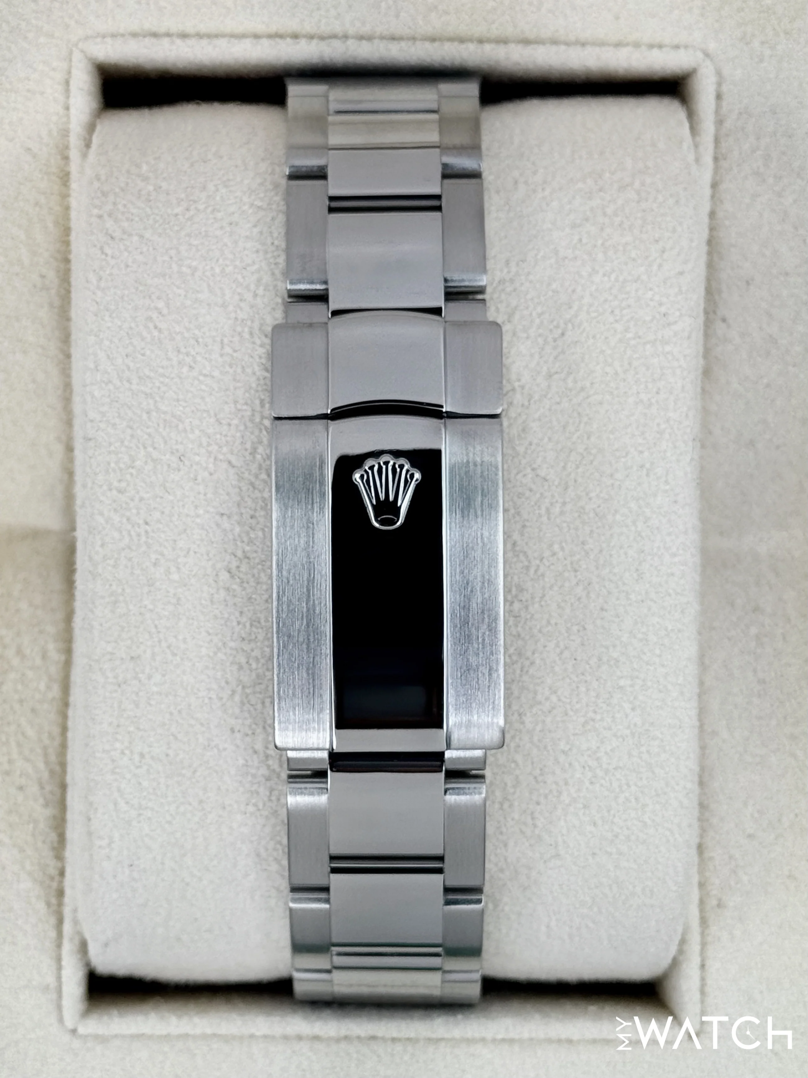2014 Rolex Datejust II 41mm 116300 Stainless Steel Oyster Black Dial - Image 2