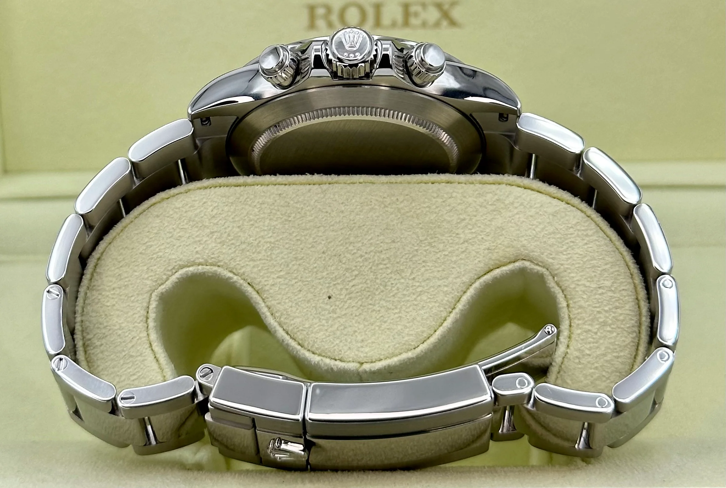 2014 Rolex Daytona 40mm 116520 Stainless Steel White APH Dial - Image 10