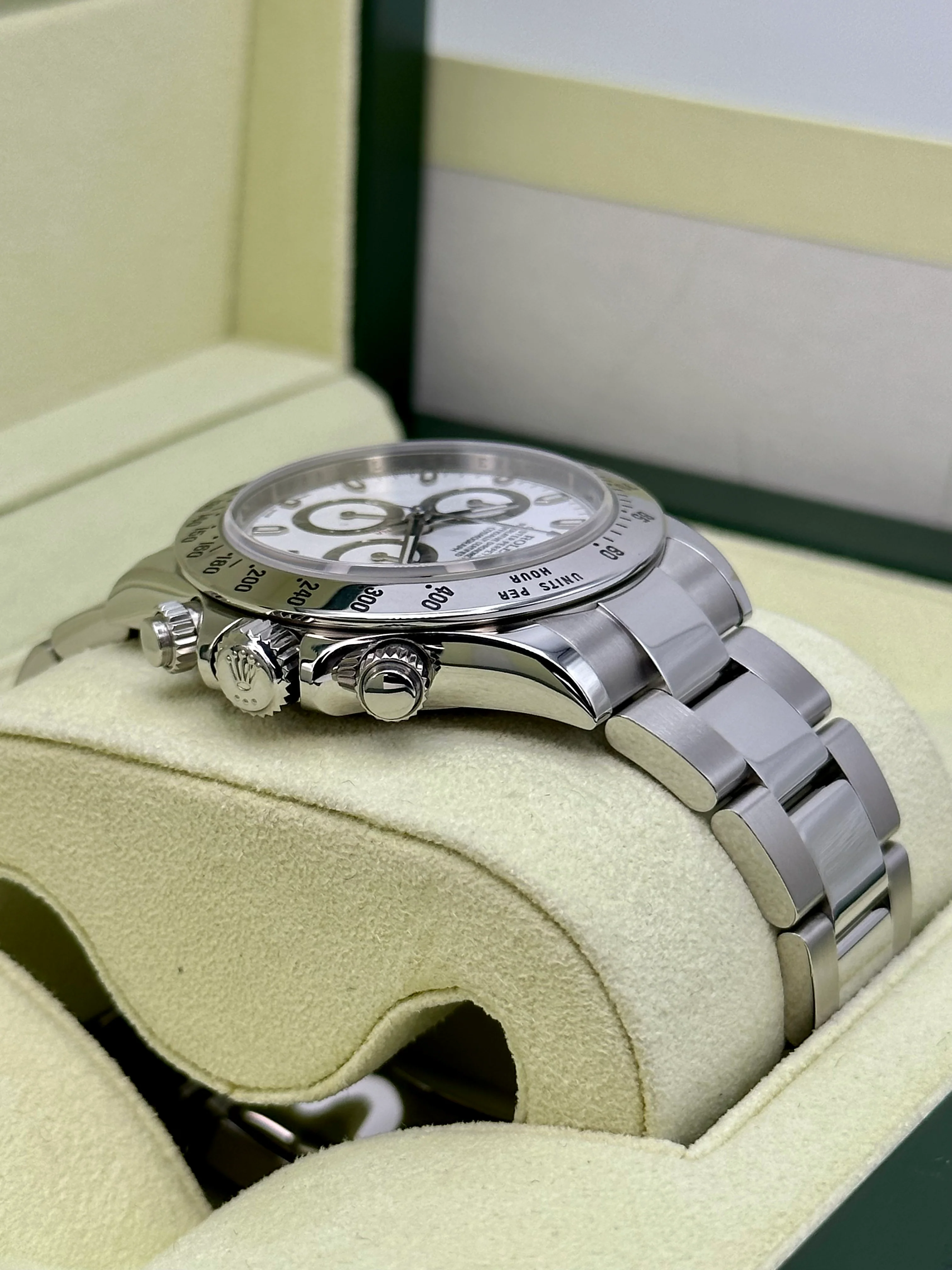 2014 Rolex Daytona 40mm 116520 Stainless Steel White APH Dial - Image 8