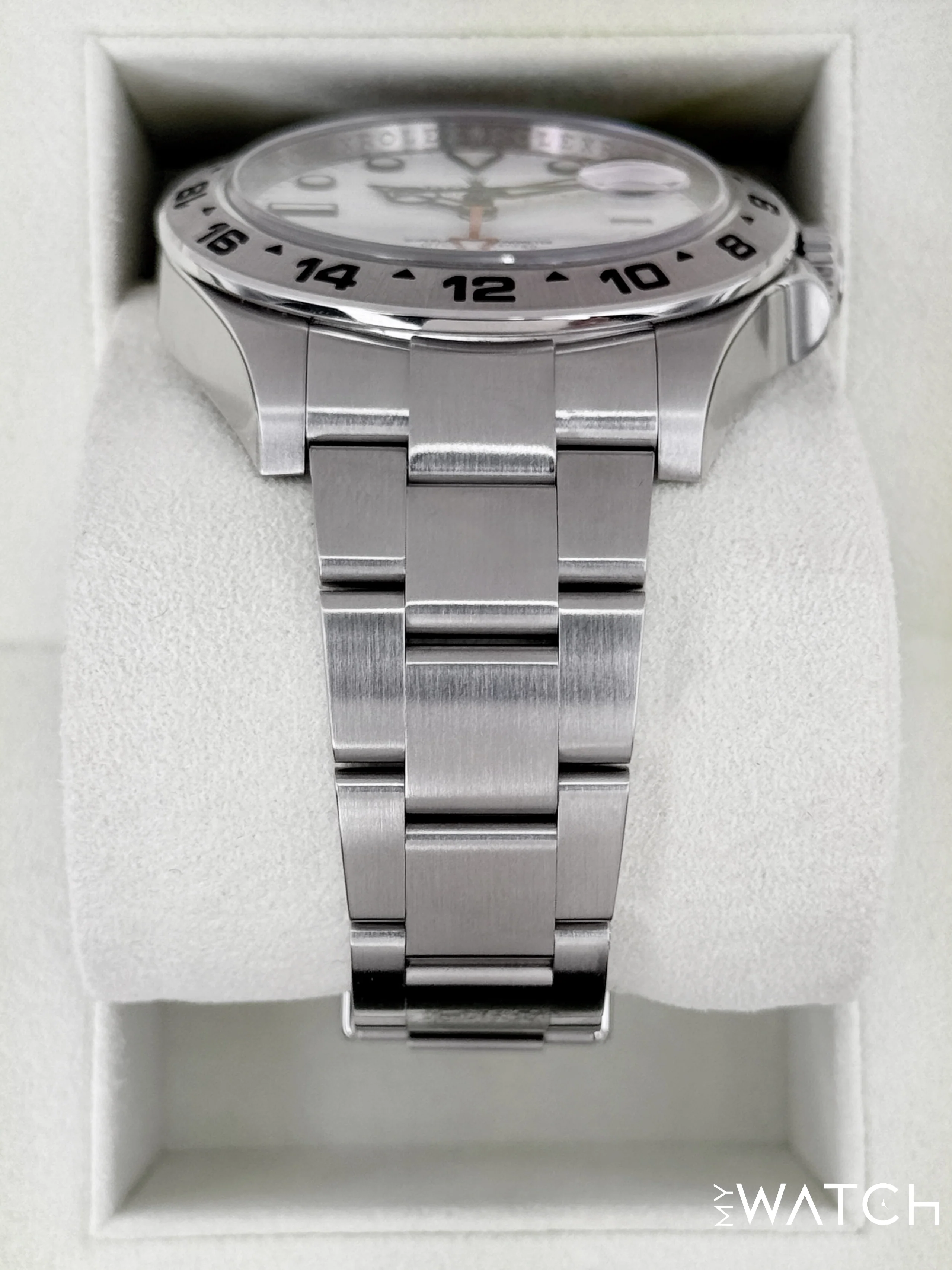 2014 Rolex Explorer II 42mm 216570 Polar White Dial - Image 3