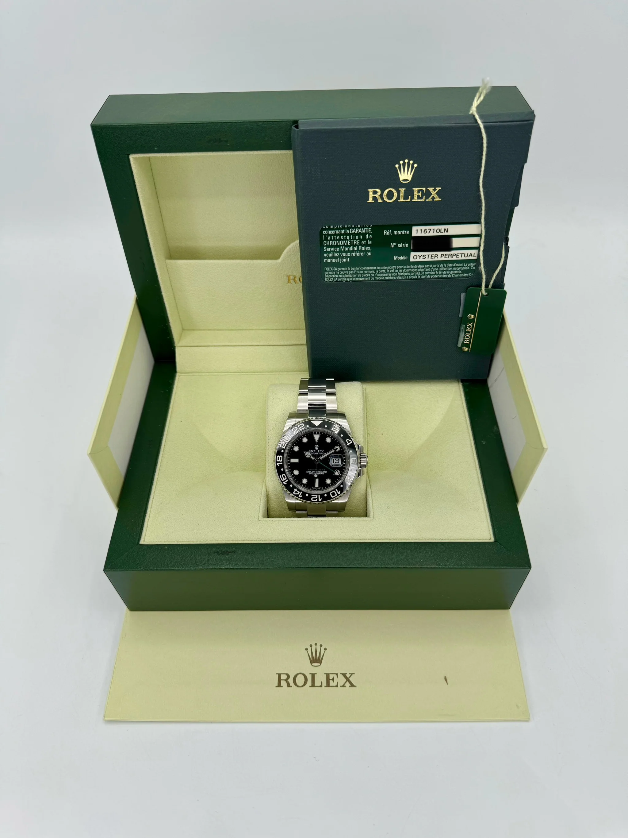 2014 Rolex GMT-Master-II 40mm 116710LN Stainless Steel Black Dial - Image 11