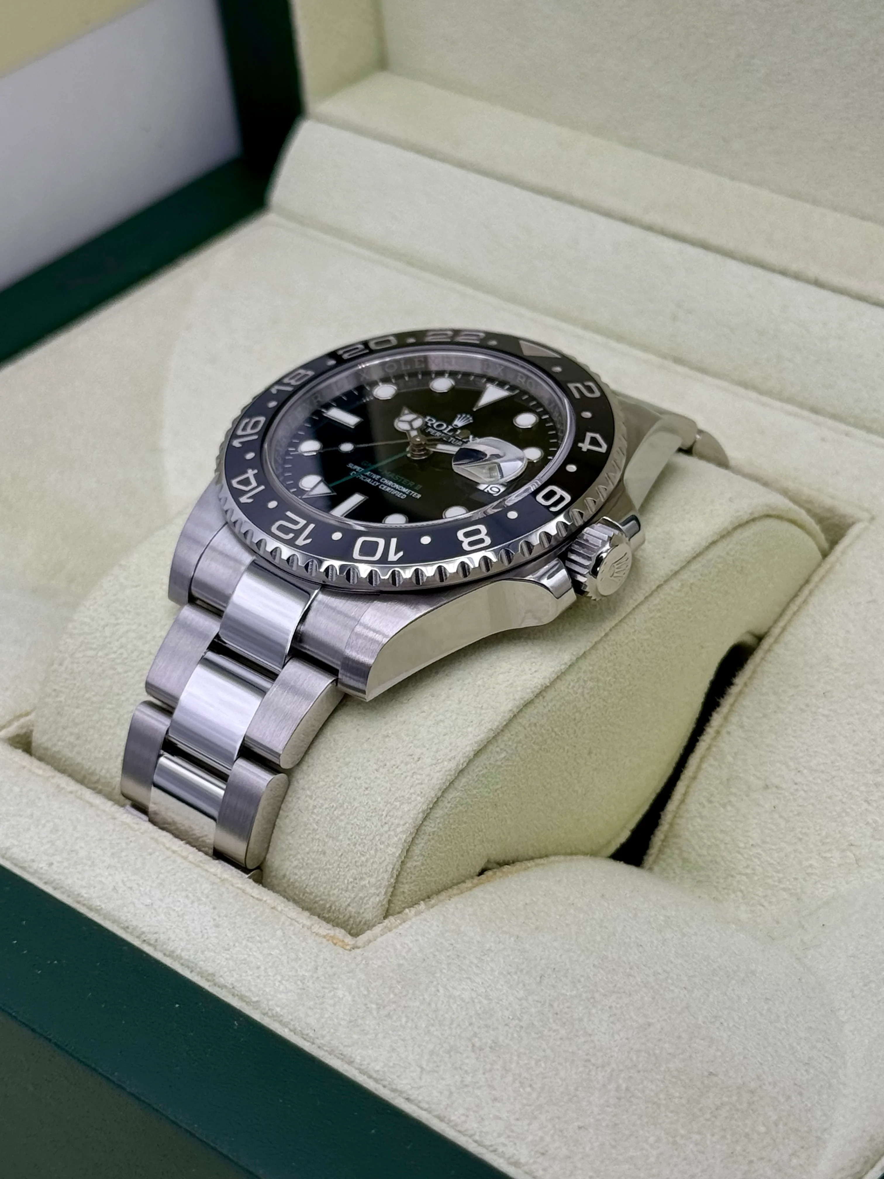 2014 Rolex GMT-Master II 40mm 116710LN Stainless Steel Black Dial - Image 5