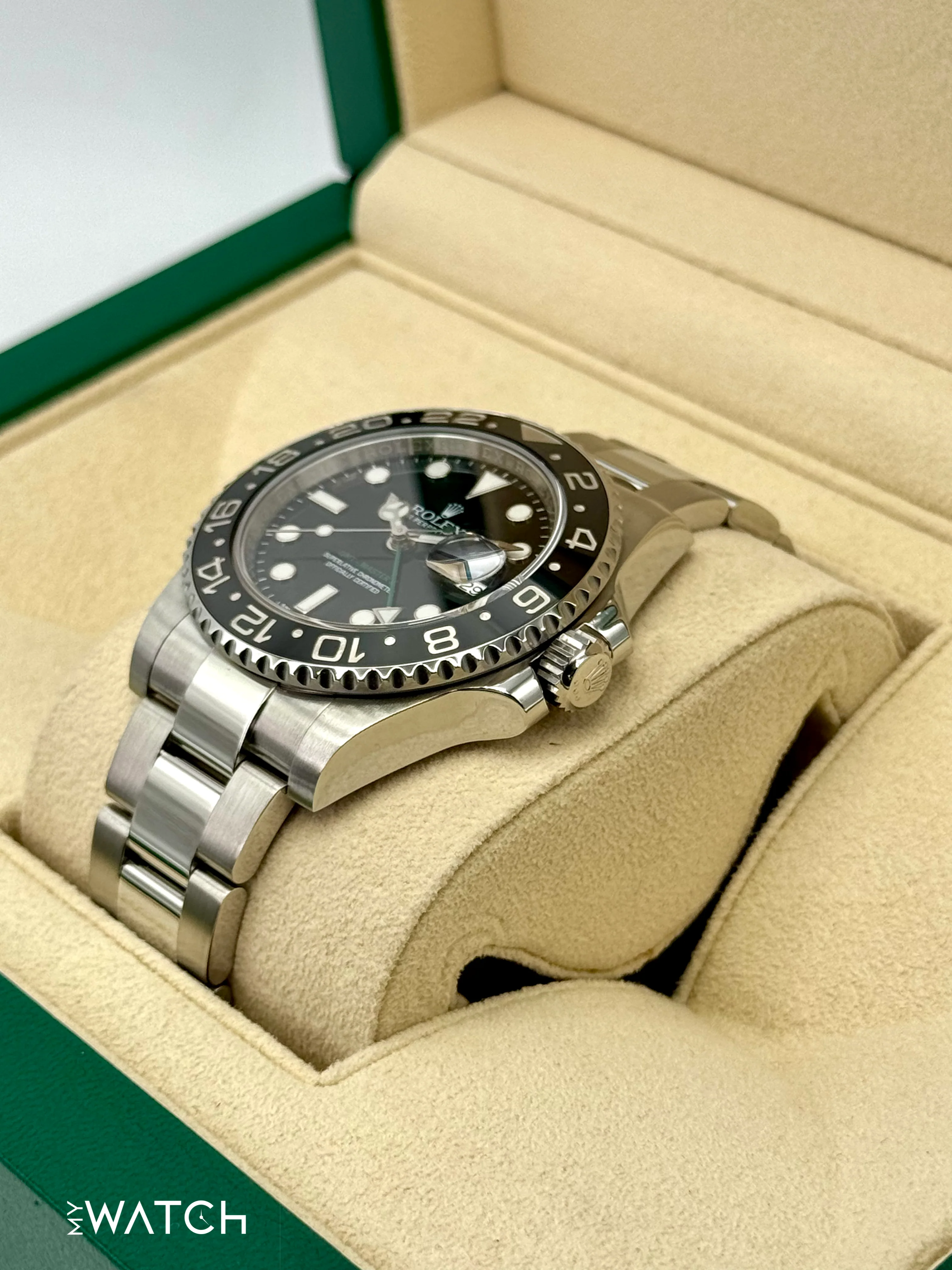 2014 Rolex GMT-Master II 40mm 116710LN Stainless Steel Black Dial - Image 5