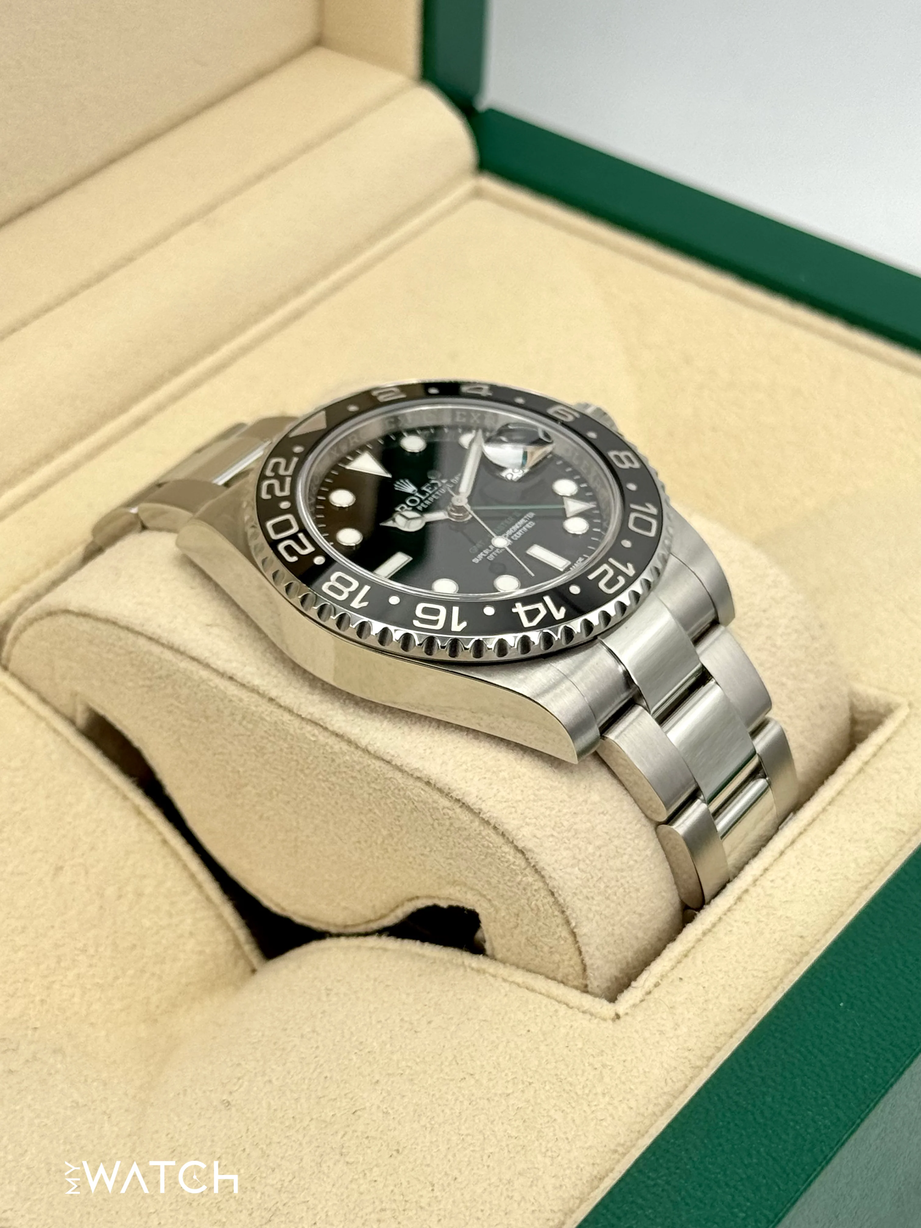 2014 Rolex GMT-Master II 40mm 116710LN Stainless Steel Black Dial - Image 6