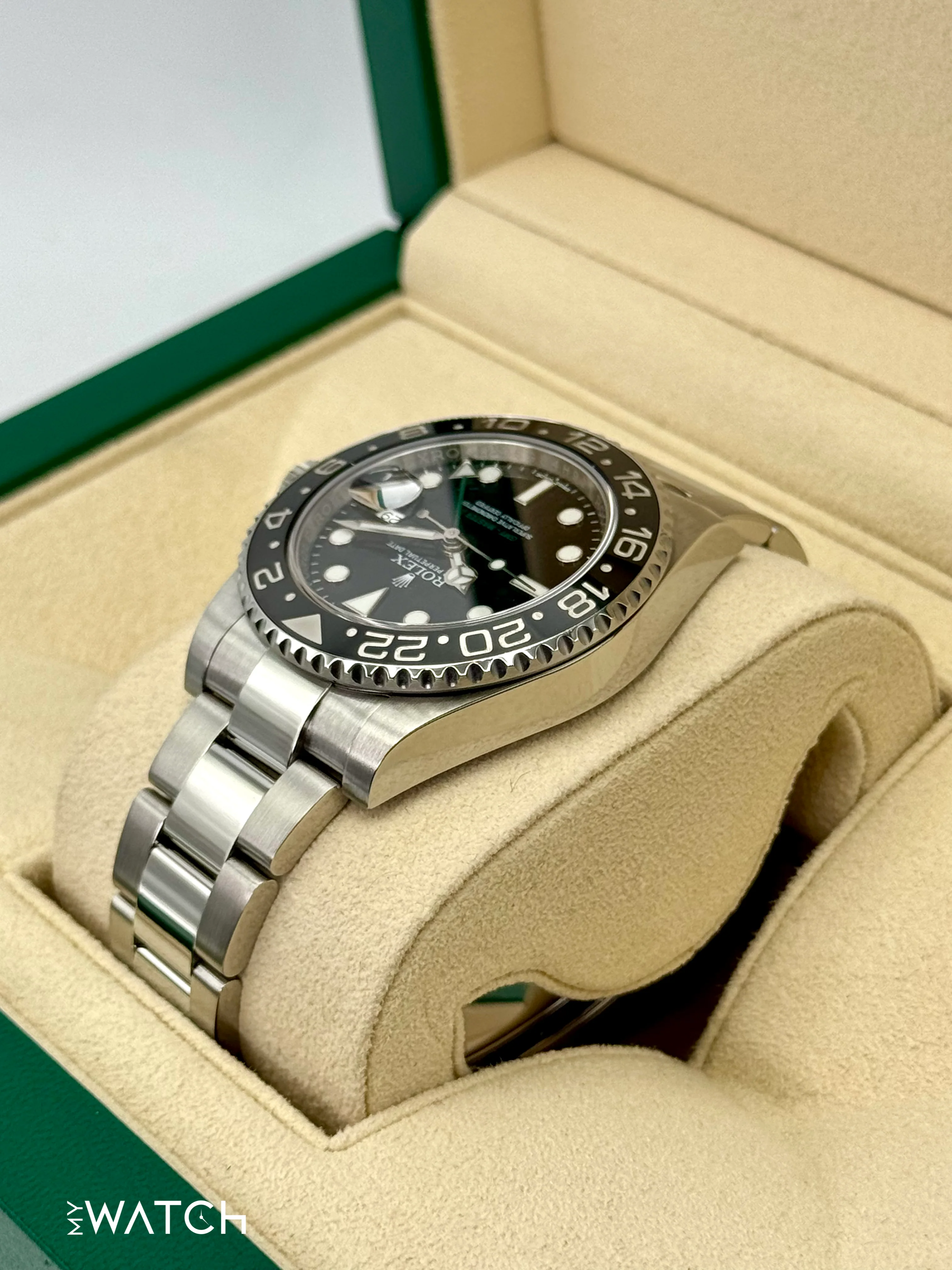 2014 Rolex GMT-Master II 40mm 116710LN Stainless Steel Black Dial - Image 7