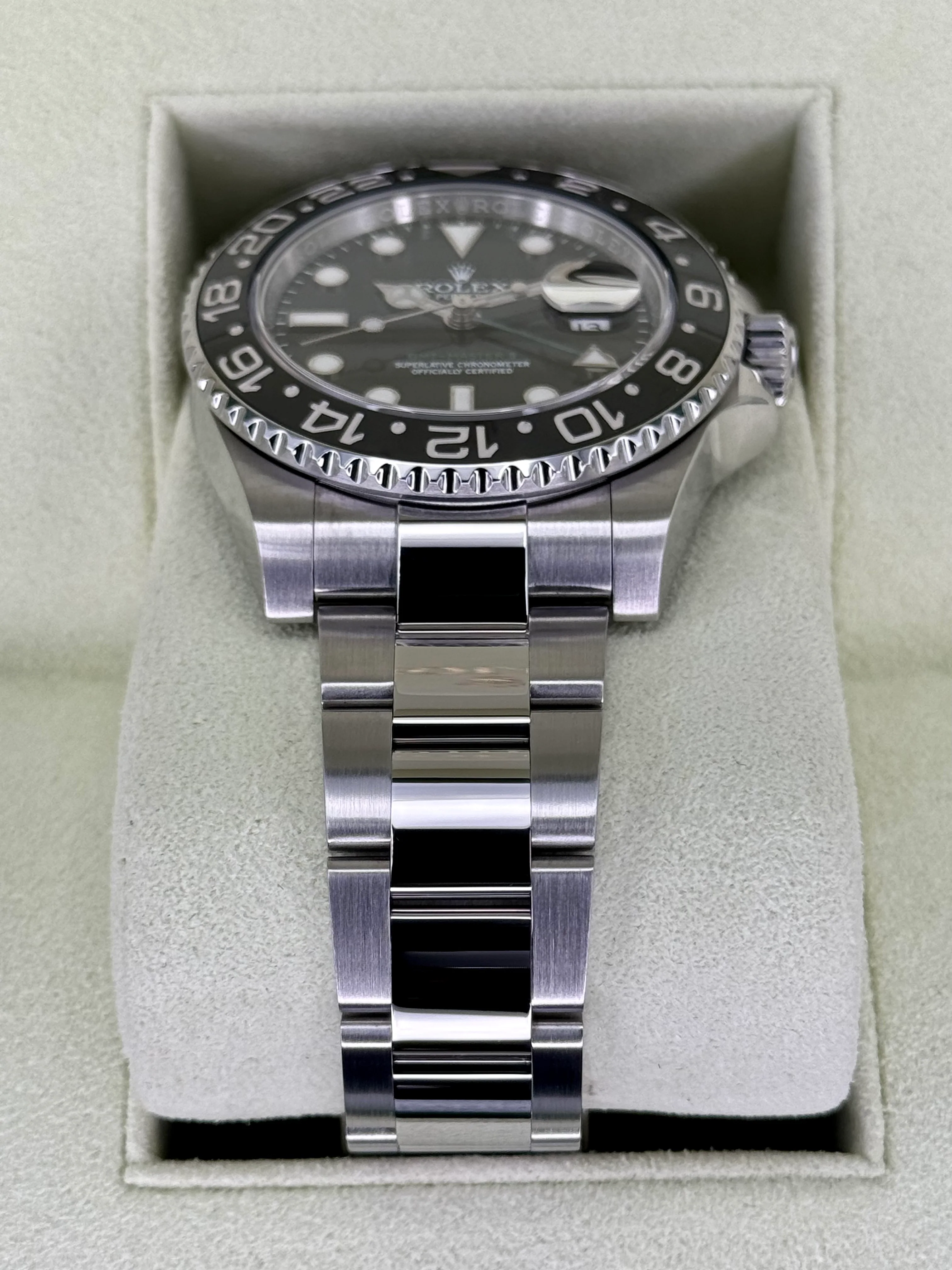2014 Rolex GMT-Master-II 40mm 116710LN Stainless Steel Black Dial - Image 3