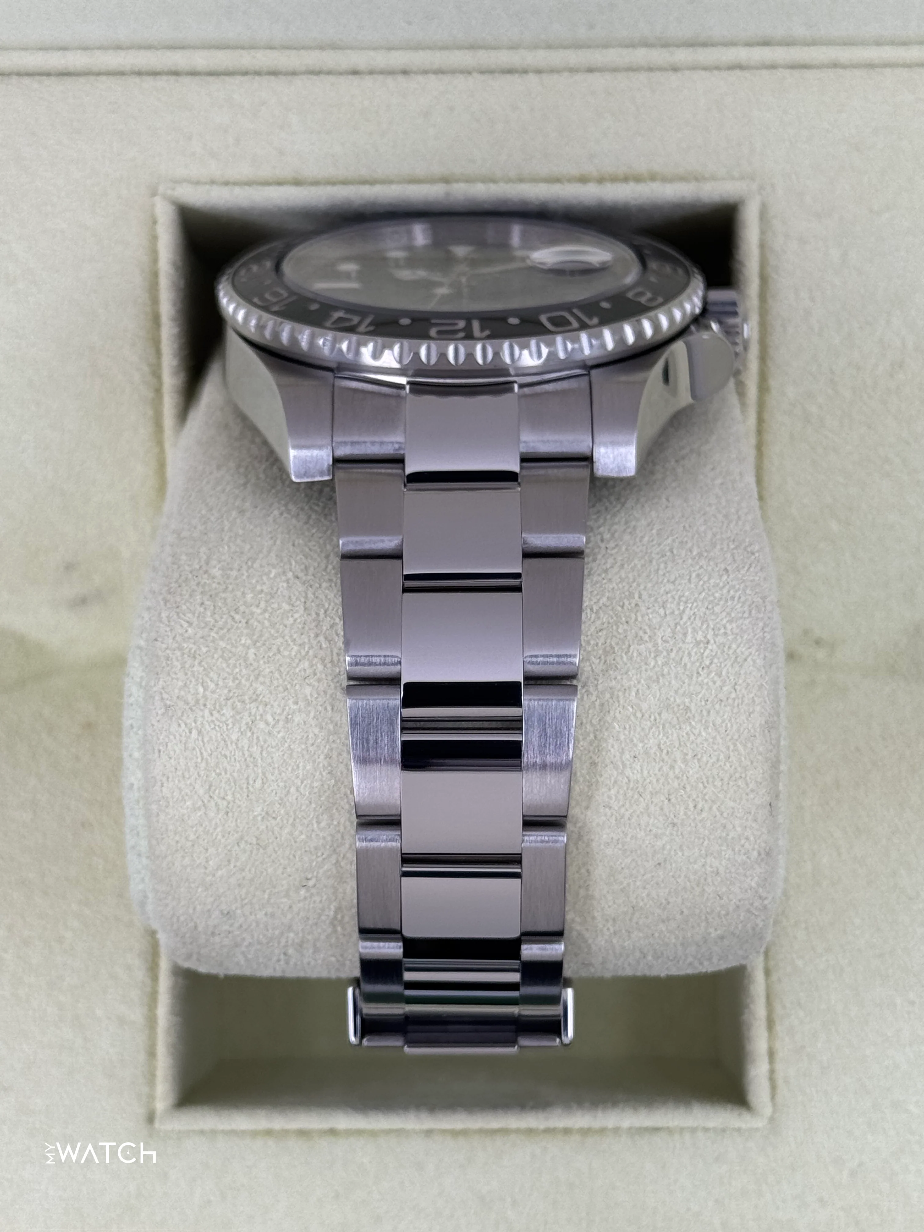 2014 Rolex GMT-Master II 40mm 116710LN Stainless Steel Black Dial - Image 3
