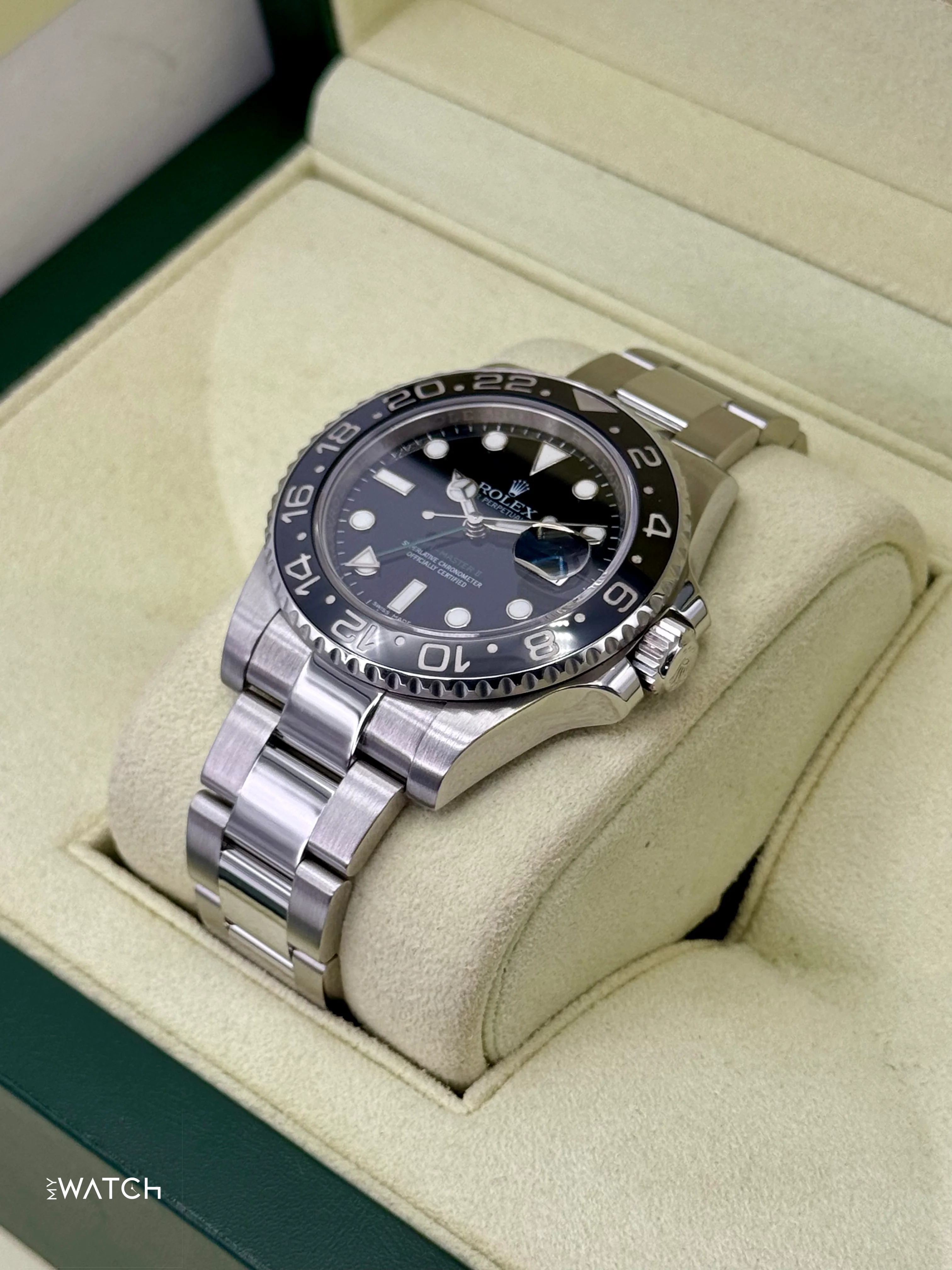 2014 Rolex GMT-Master II 40mm 116710LN Stainless Steel Black Dial - Image 5