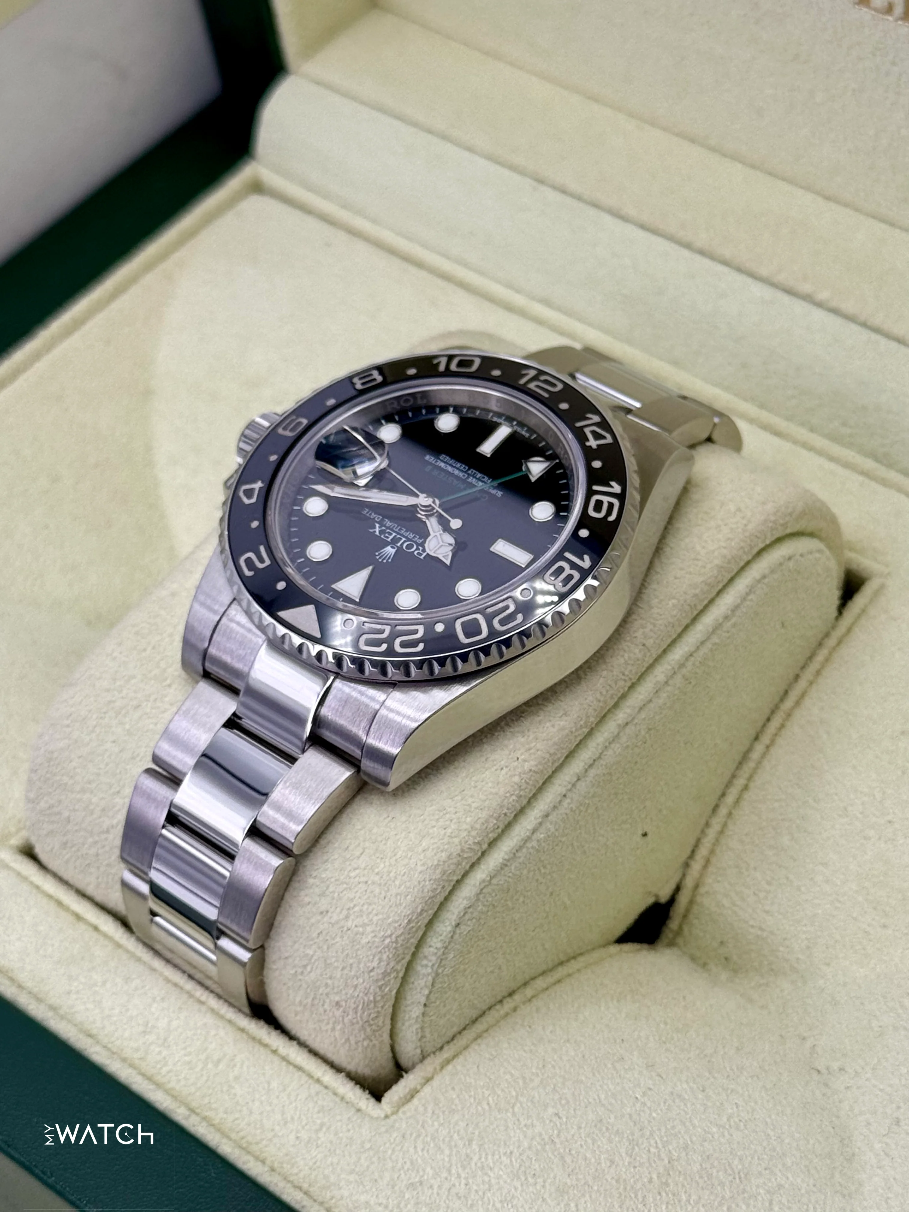 2014 Rolex GMT-Master II 40mm 116710LN Stainless Steel Black Dial - Image 7
