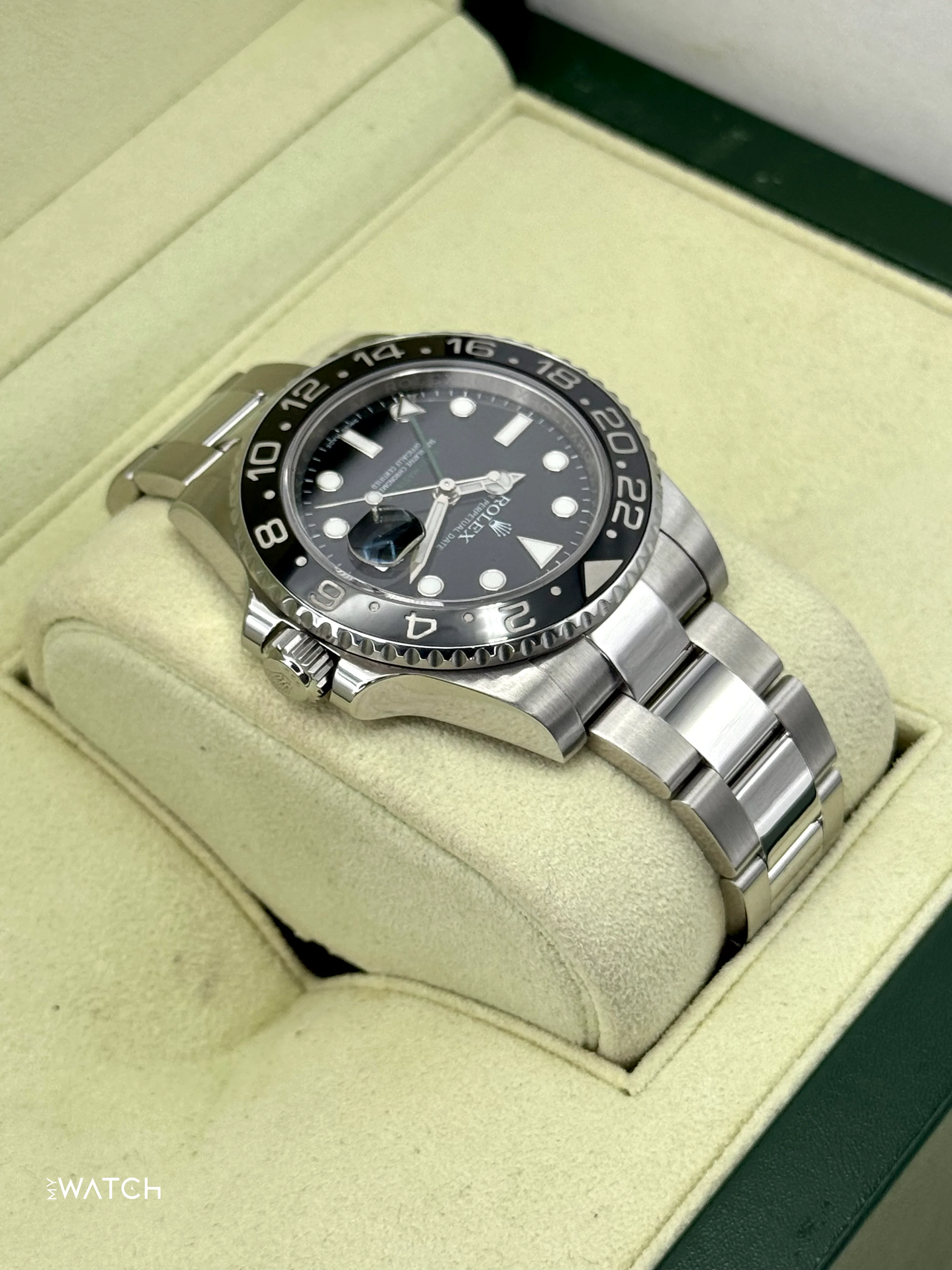 2014 Rolex GMT-Master II 40mm 116710LN Stainless Steel Black Dial - Image 8