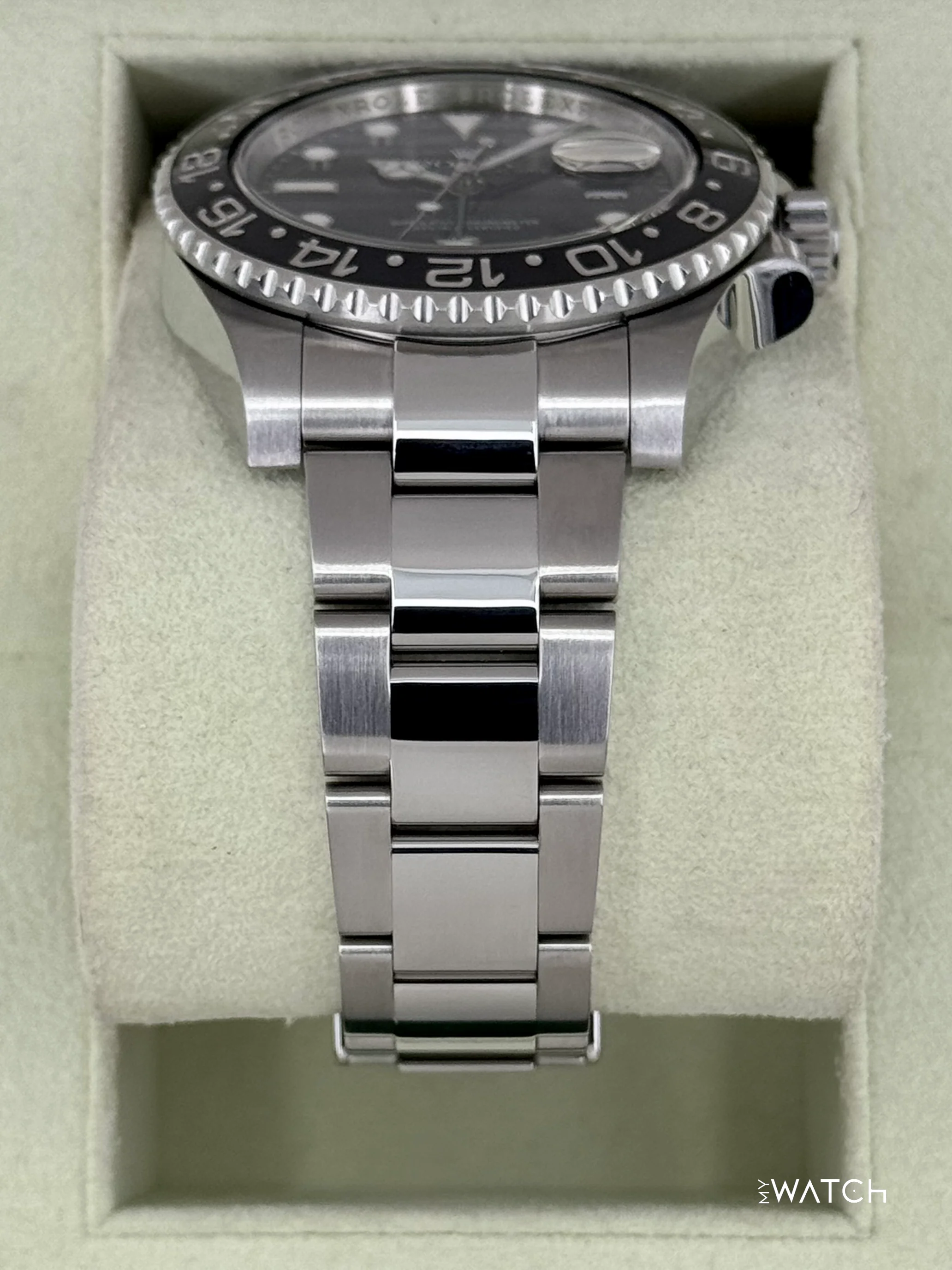2014 Rolex GMT-Master II 40mm 116710LN Stainless Steel Black Dial - Image 3