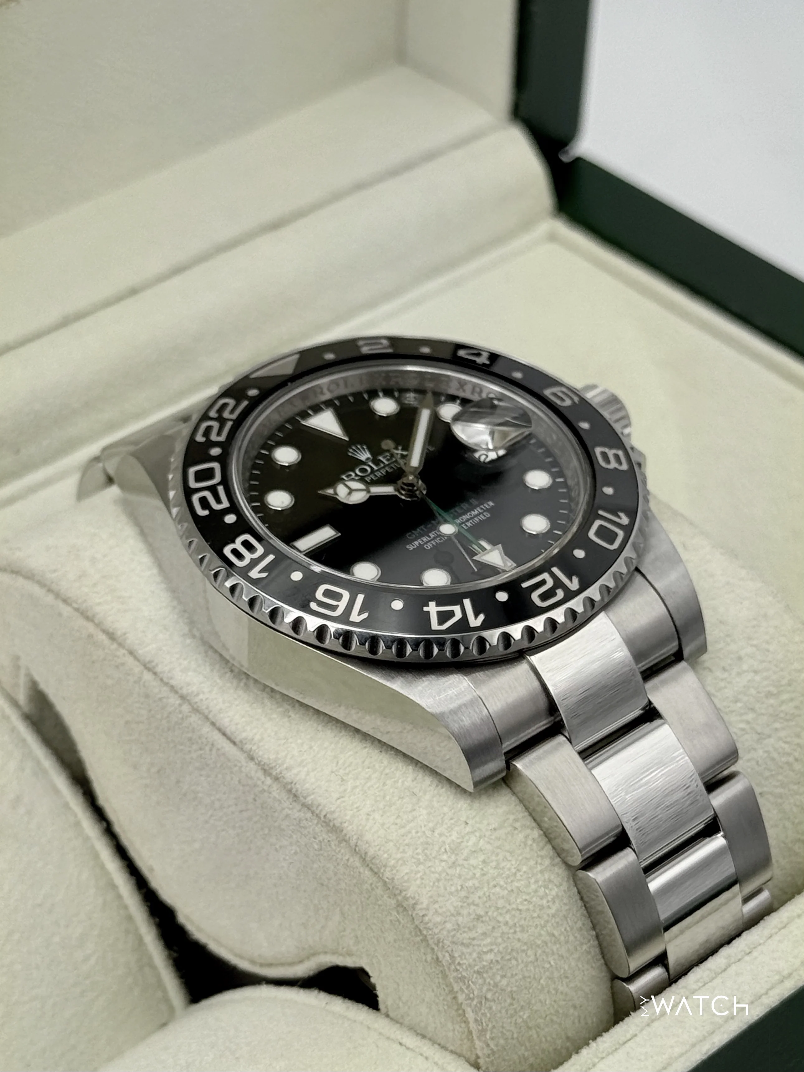 2014 Rolex GMT-Master II 40mm 116710LN Stainless Steel Black Dial - Image 6
