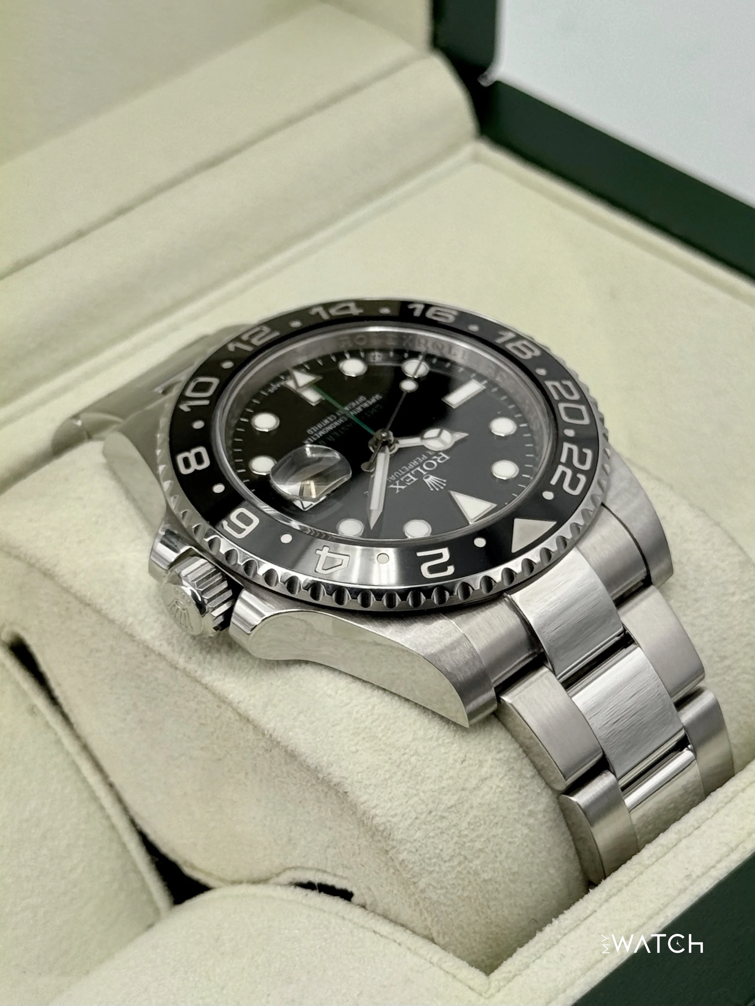 2014 Rolex GMT-Master II 40mm 116710LN Stainless Steel Black Dial - Image 8