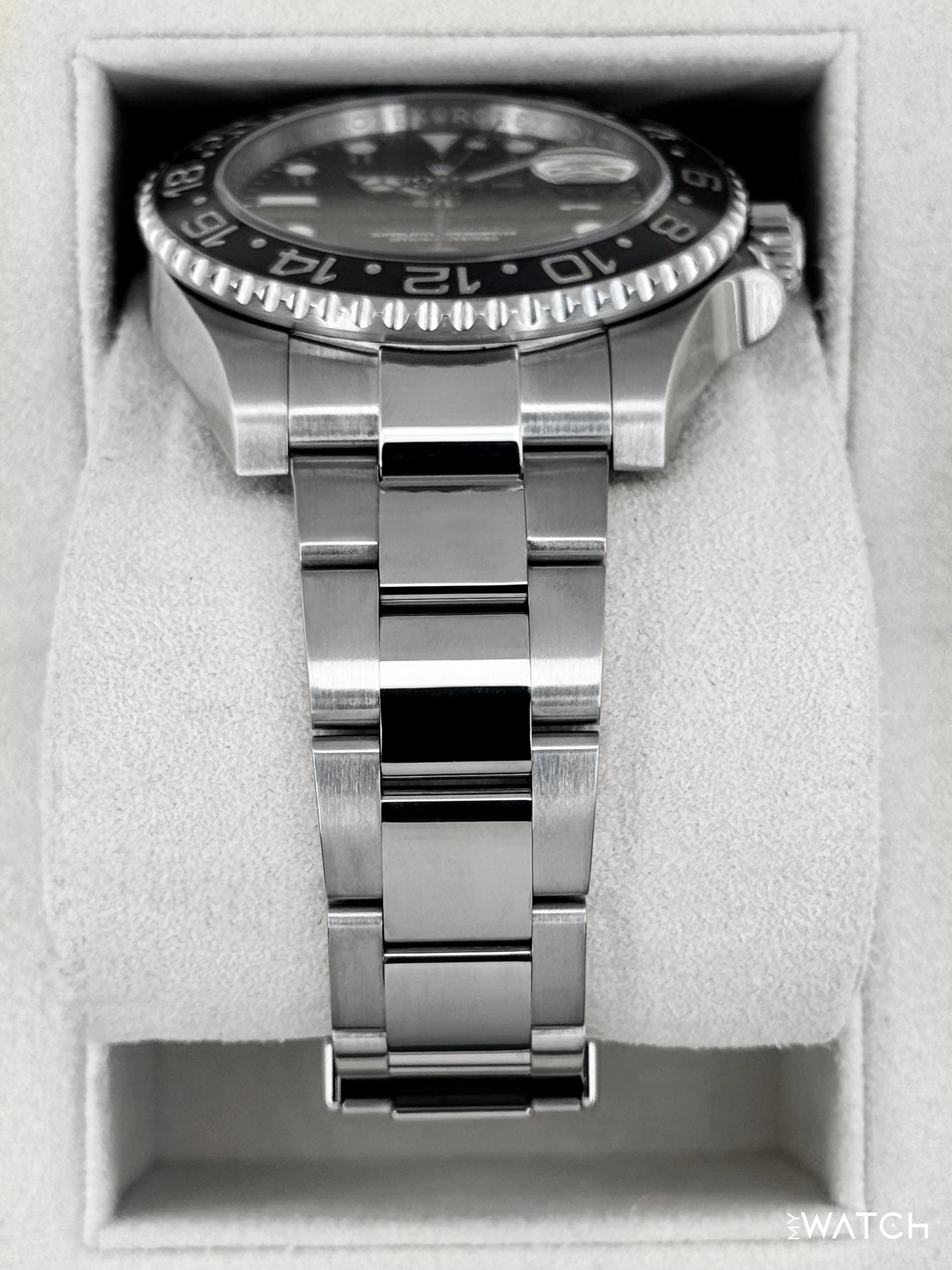 2014 Rolex GMT-Master II 40mm 116710LN Stainless Steel Black Dial - Image 3
