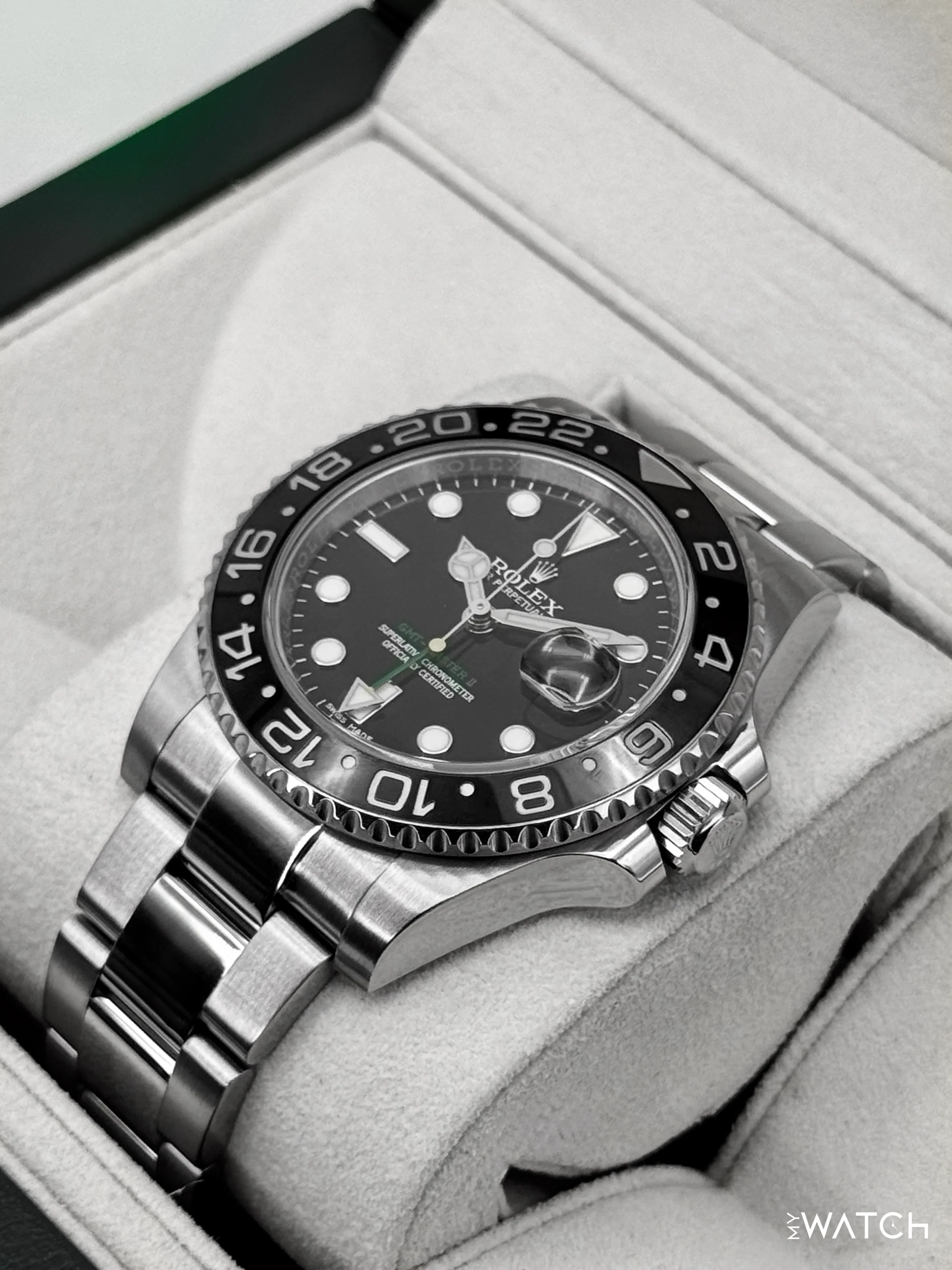 2014 Rolex GMT-Master II 40mm 116710LN Stainless Steel Black Dial - Image 5