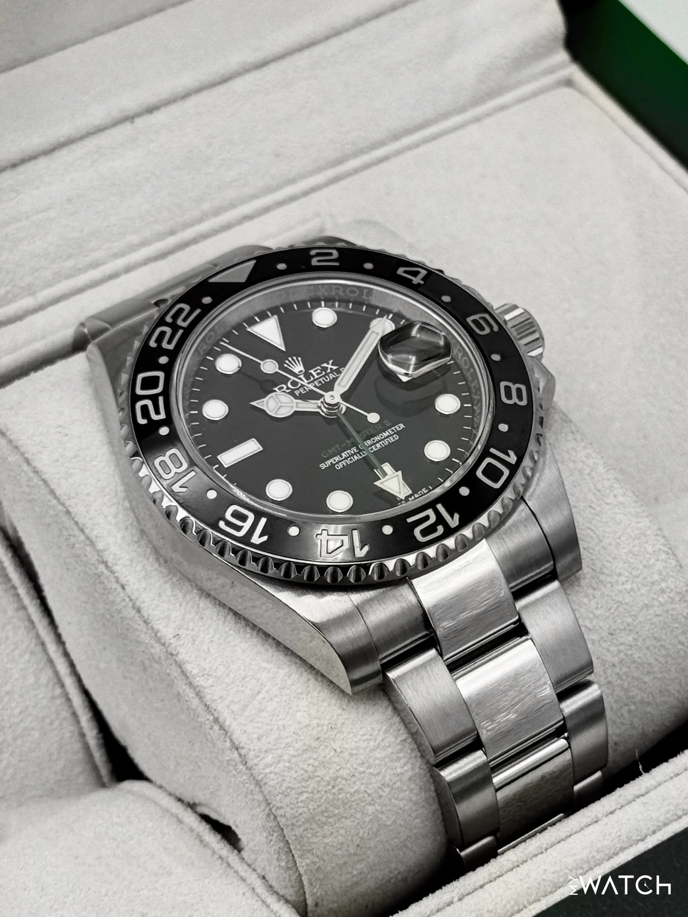 2014 Rolex GMT-Master II 40mm 116710LN Stainless Steel Black Dial - Image 6