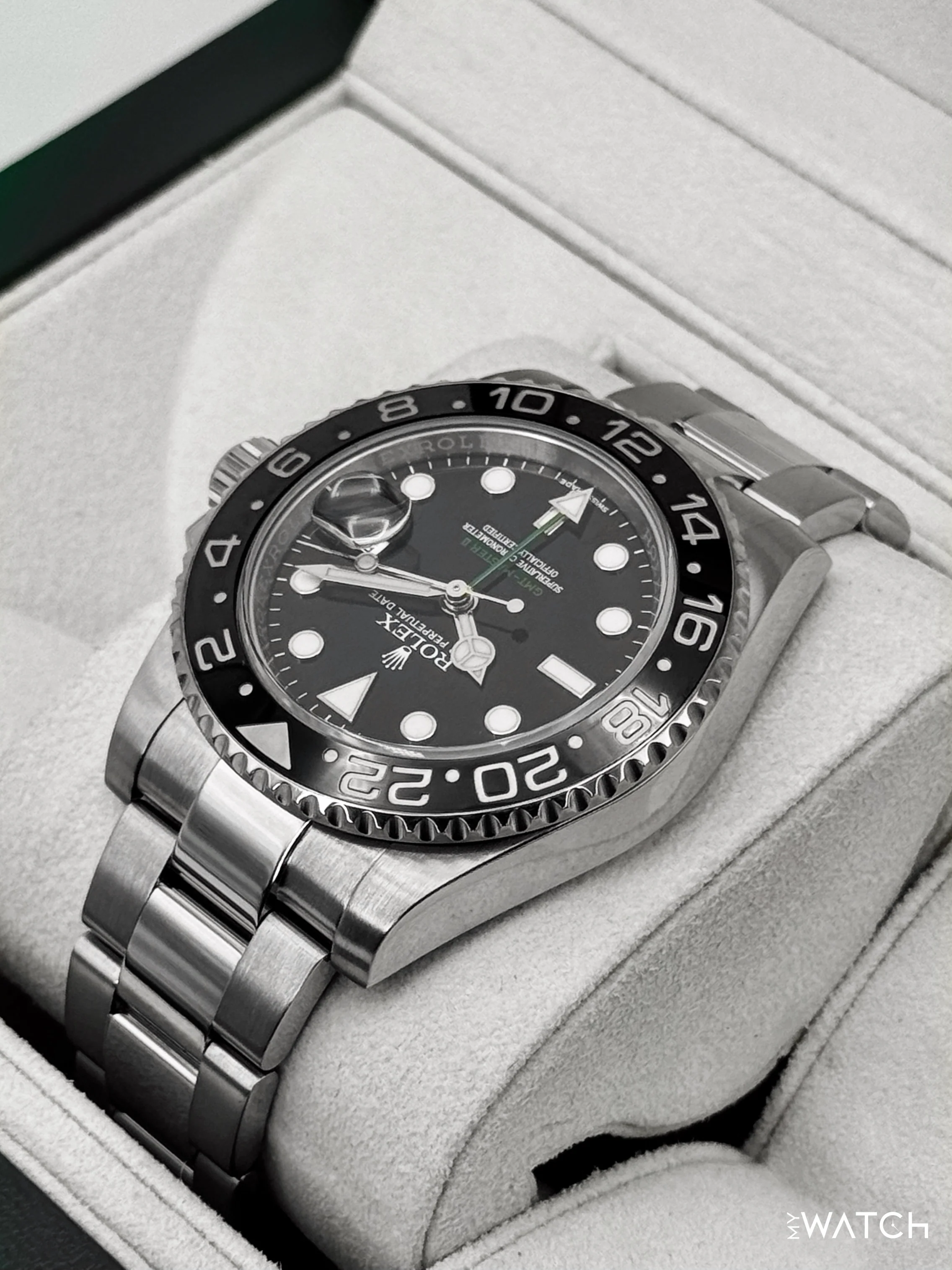 2014 Rolex GMT-Master II 40mm 116710LN Stainless Steel Black Dial - Image 7