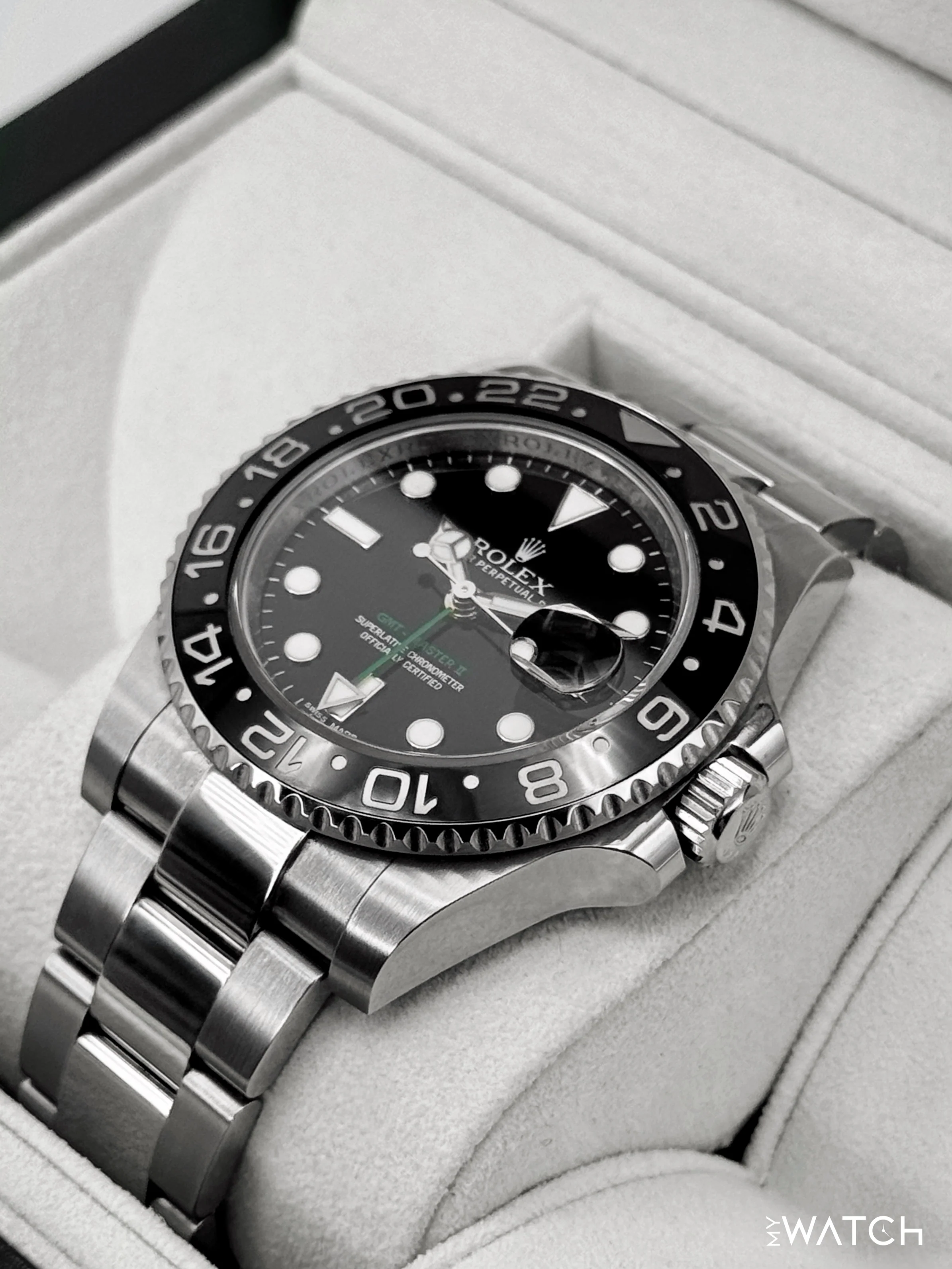2014 Rolex GMT-Master II 40mm 116710LN Stainless Steel Black Dial - Image 5