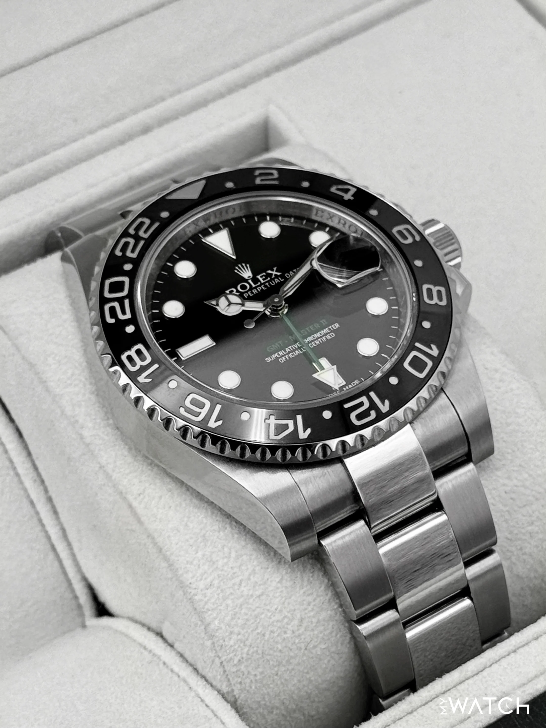 2014 Rolex GMT-Master II 40mm 116710LN Stainless Steel Black Dial - Image 6