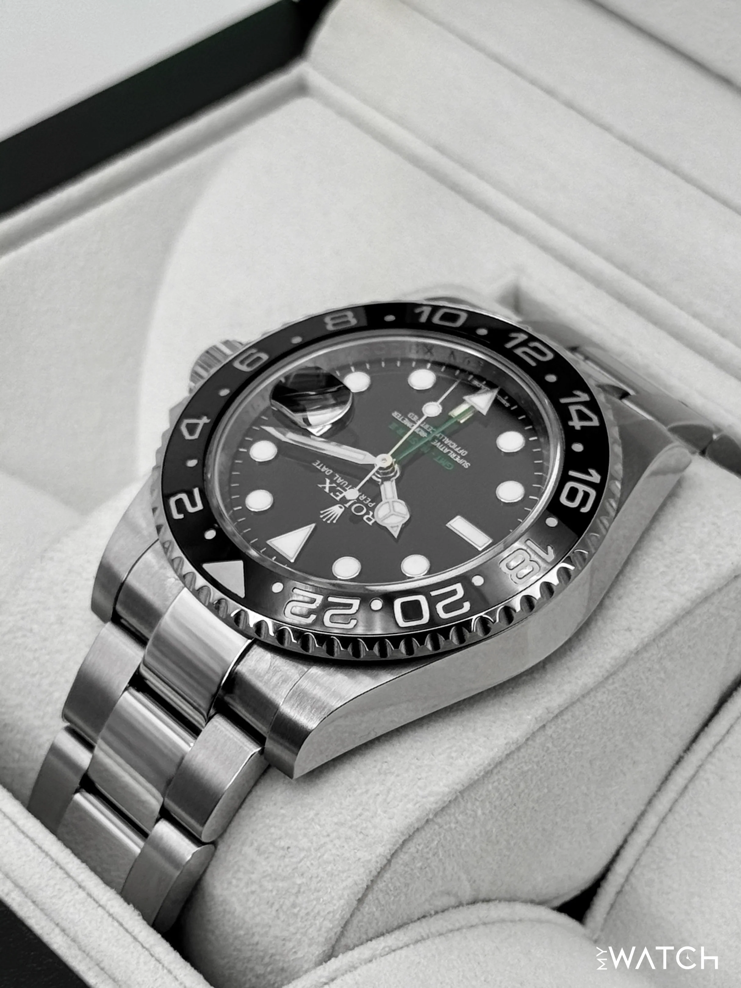2014 Rolex GMT-Master II 40mm 116710LN Stainless Steel Black Dial - Image 7
