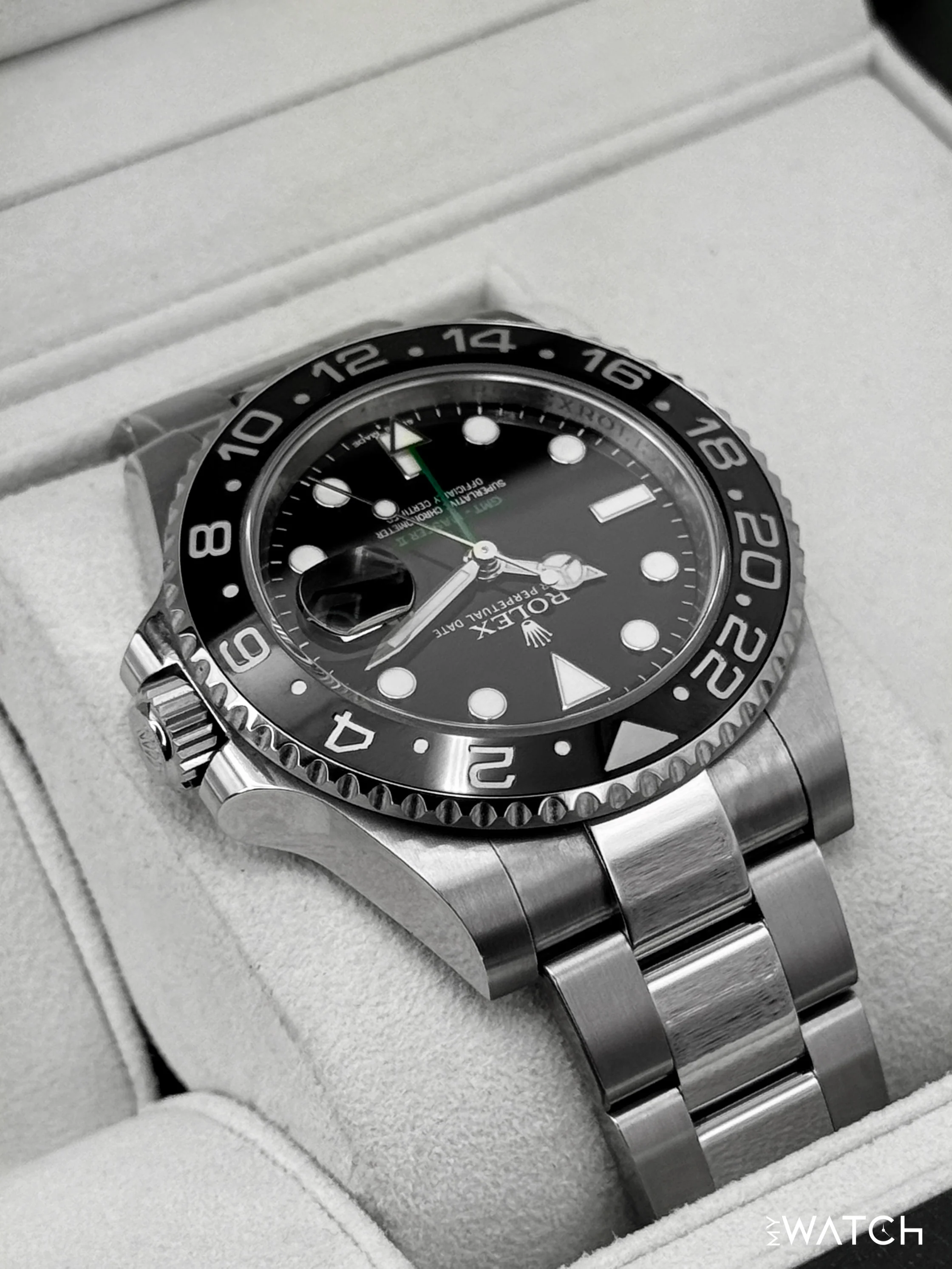 2014 Rolex GMT-Master II 40mm 116710LN Stainless Steel Black Dial - Image 8