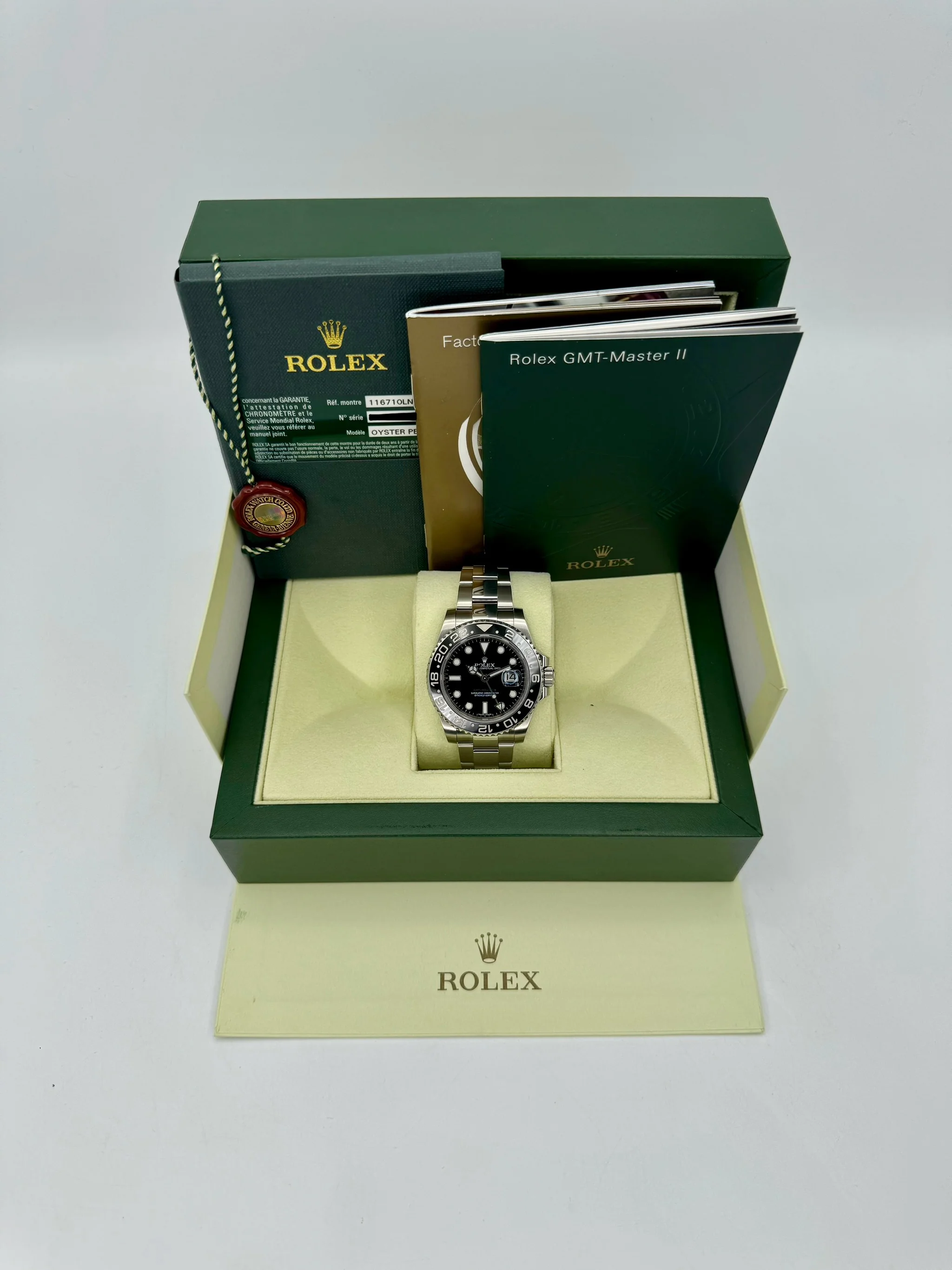 2014 Rolex GMT-Master II 40mm 116710LN Stainless Steel Black Dial - Image 11