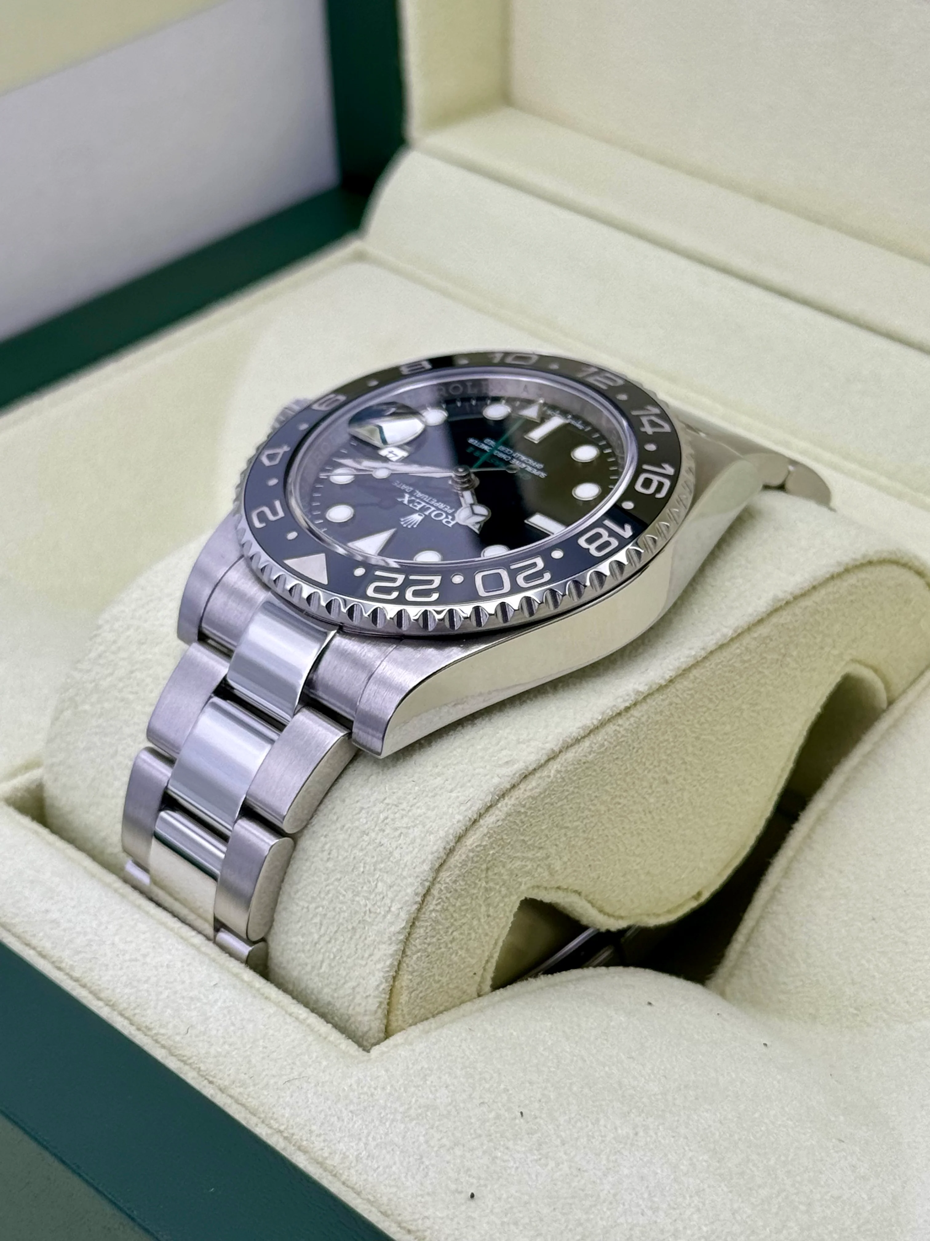 2014 Rolex GMT-Master II 40mm 116710LN Stainless Steel Black Dial - Image 7
