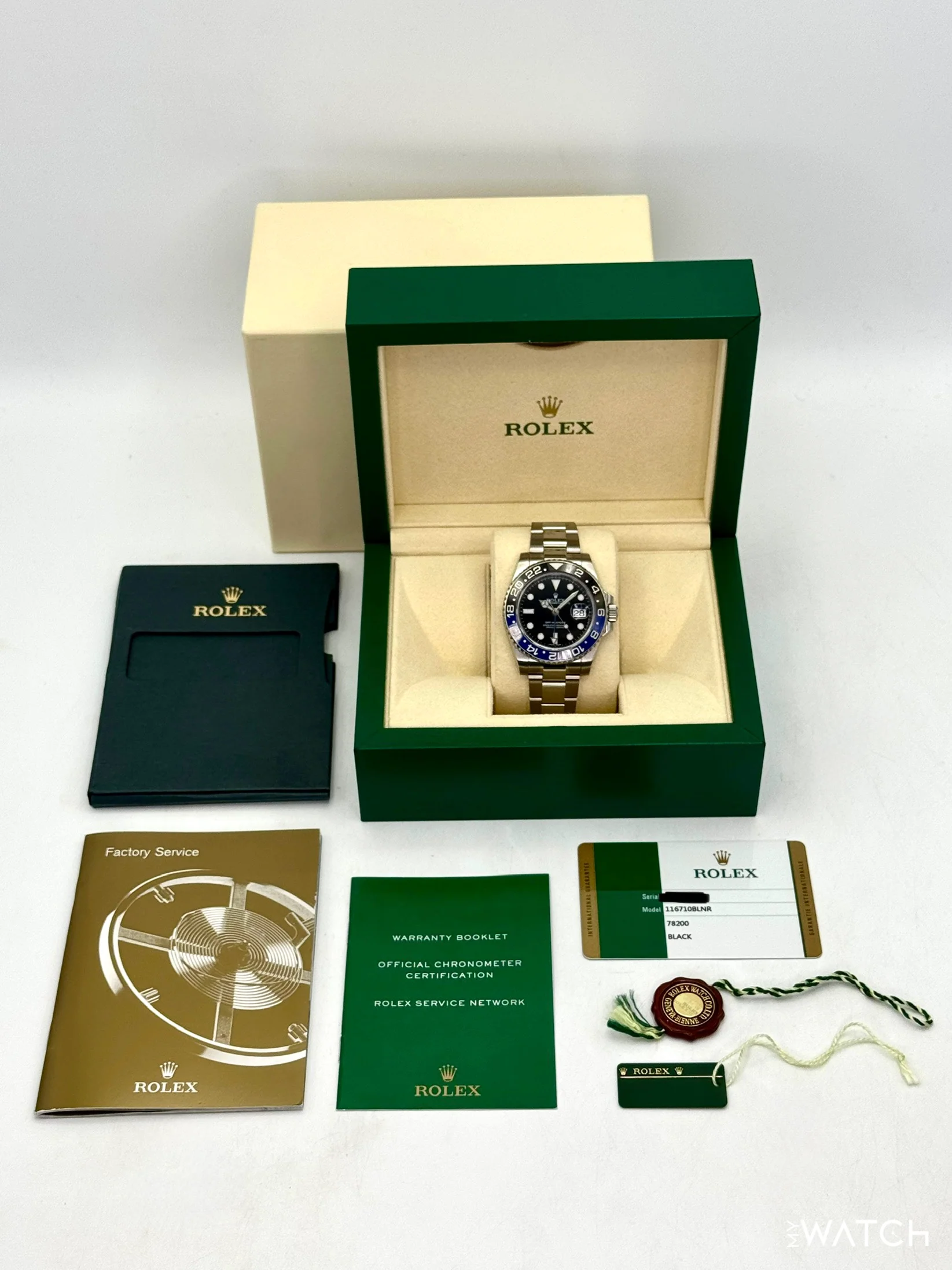 2014 Rolex GMT-Master II "Batman" 40mm 116710BLNR Oyster - Image 10