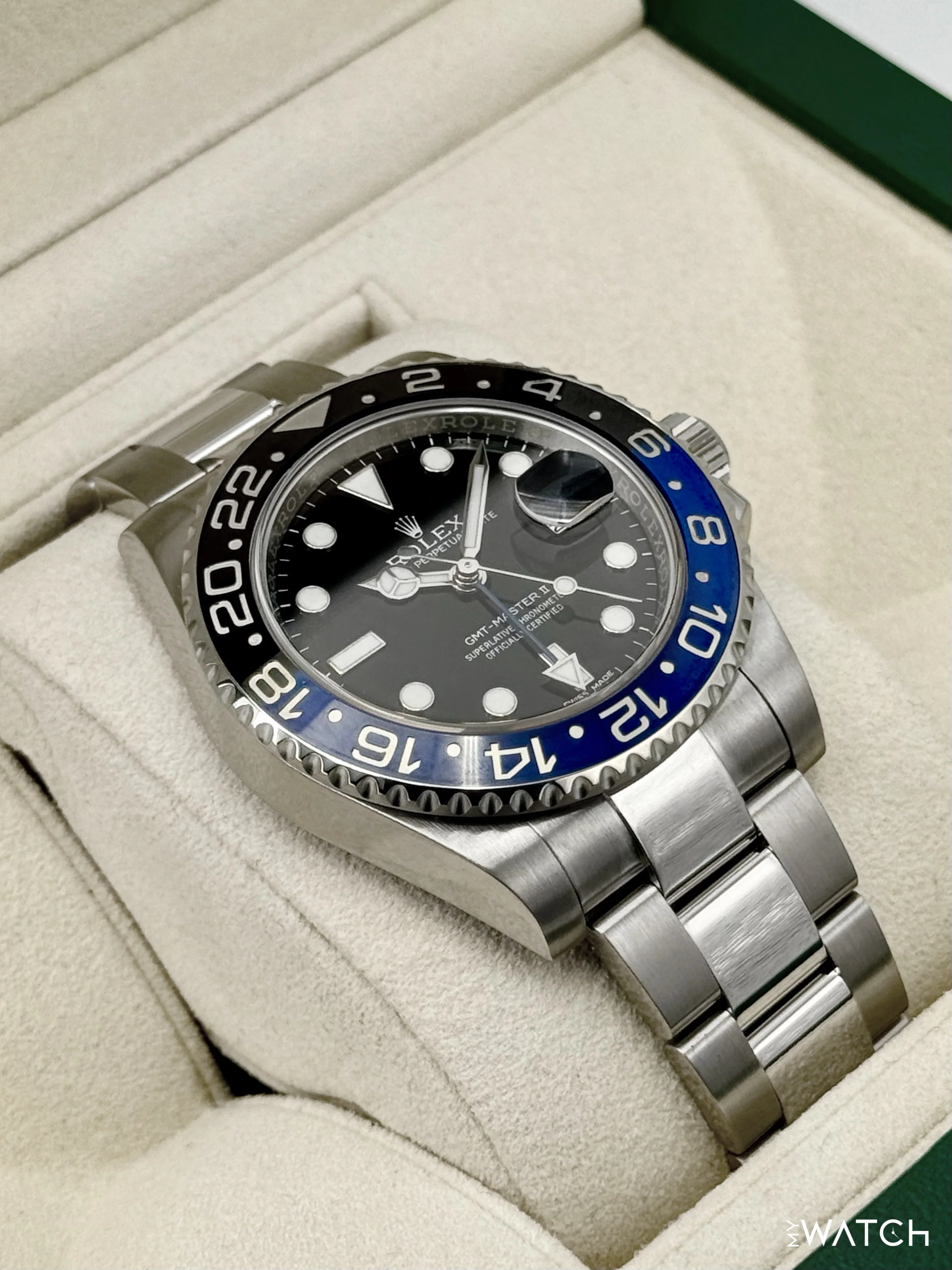 2014 Rolex GMT-Master II "Batman" 40mm 116710BLNR Oyster - Image 6