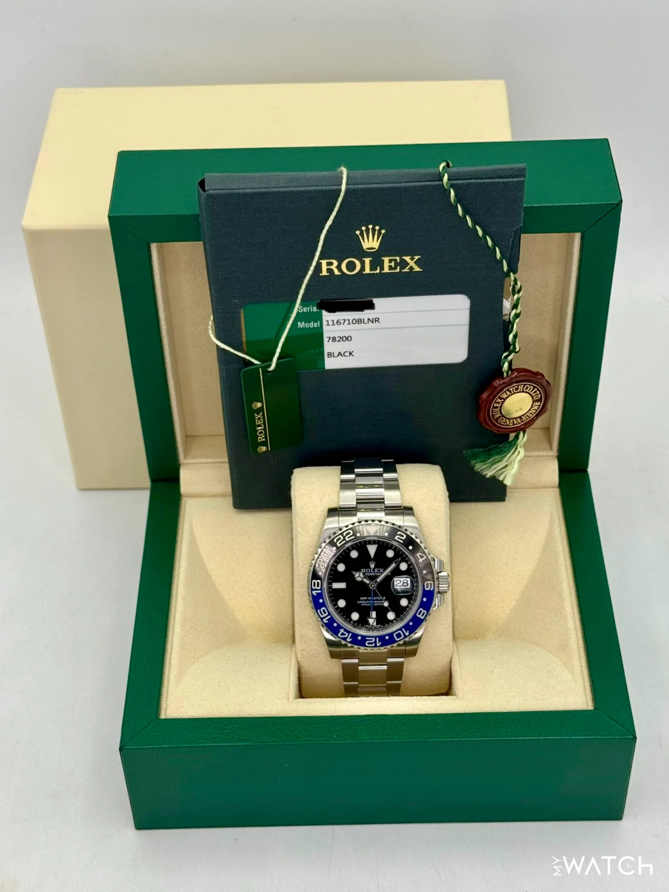 2014 Rolex GMT-Master II "Batman" 40mm 116710BLNR Oyster - Image 9