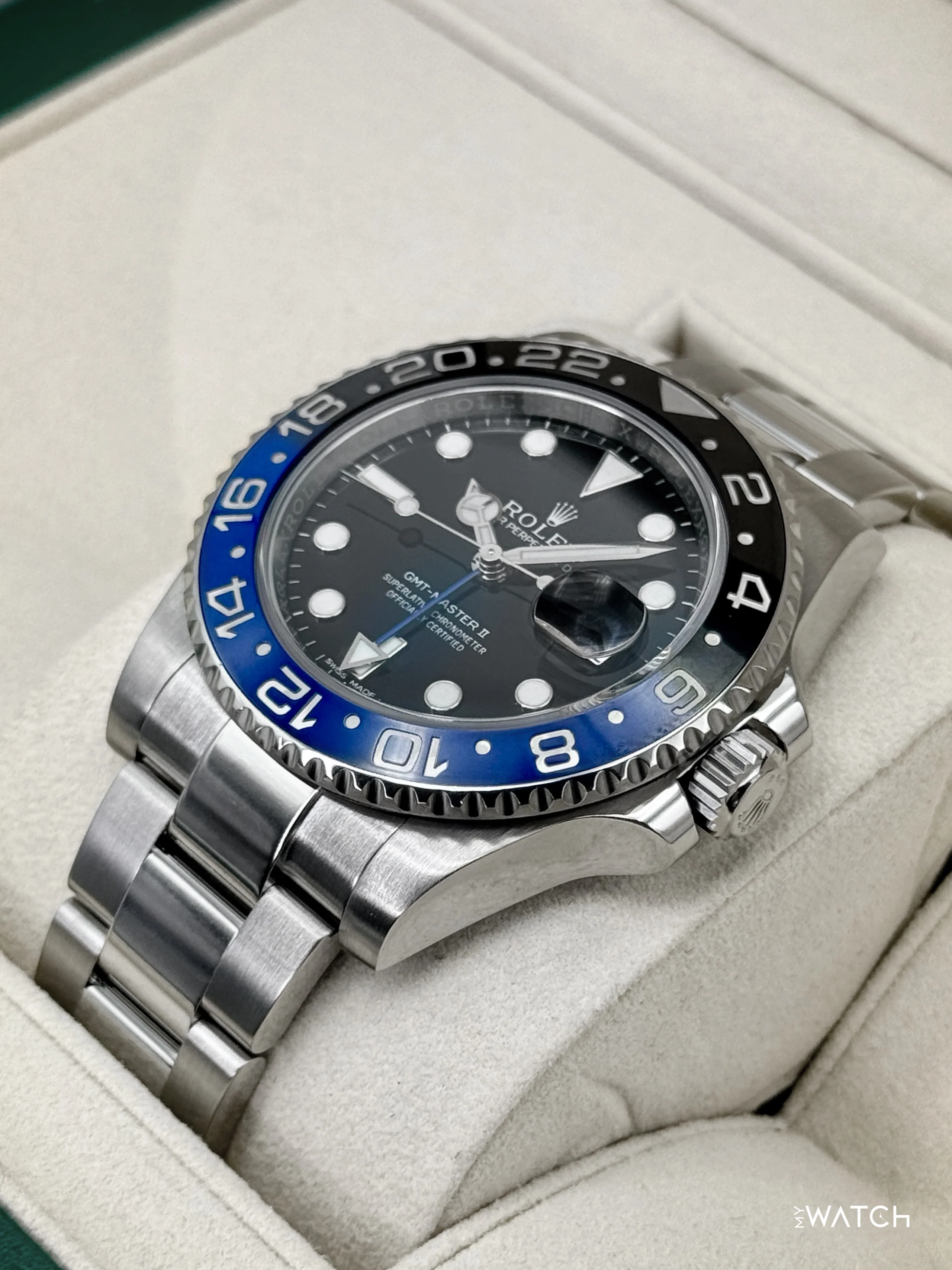 2014 Rolex GMT-Master II "Batman" 40mm 116710BLNR Oyster - Image 5