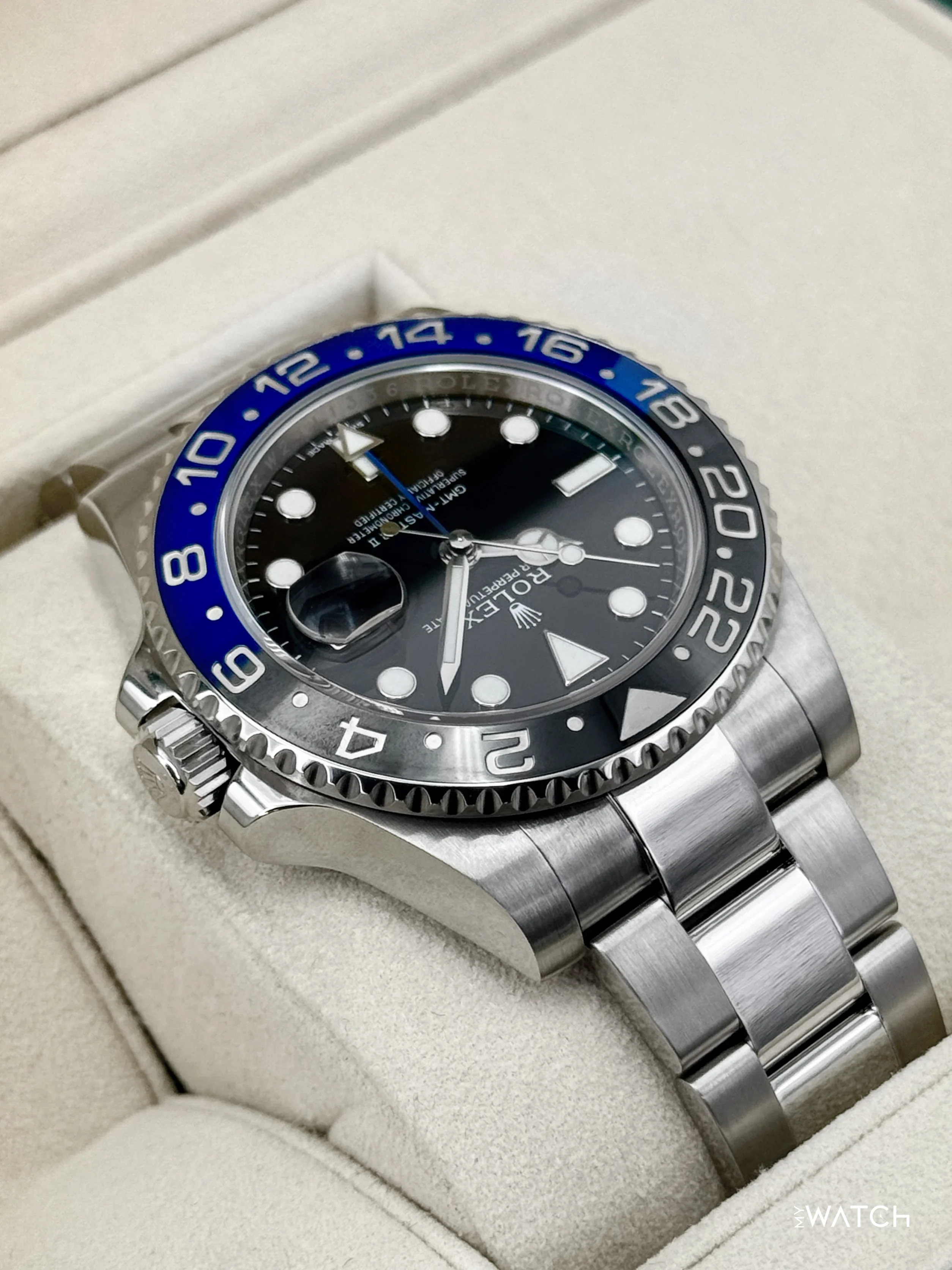 2014 Rolex GMT-Master II "Batman" 40mm 116710BLNR Oyster - Image 8