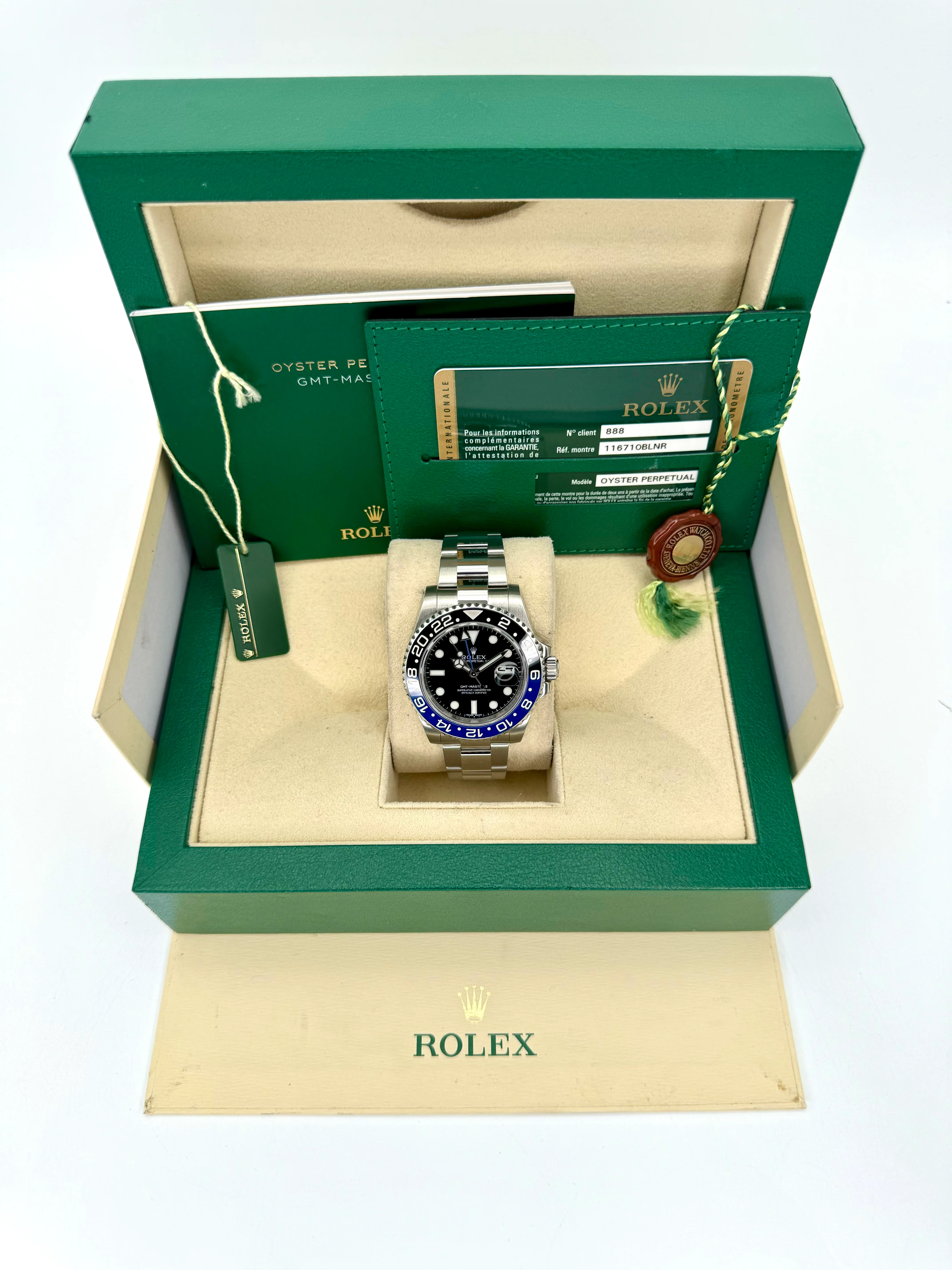 2014 Rolex GMT-Master II “Batman” 40mm 116710BLNR Oyster - Image 11