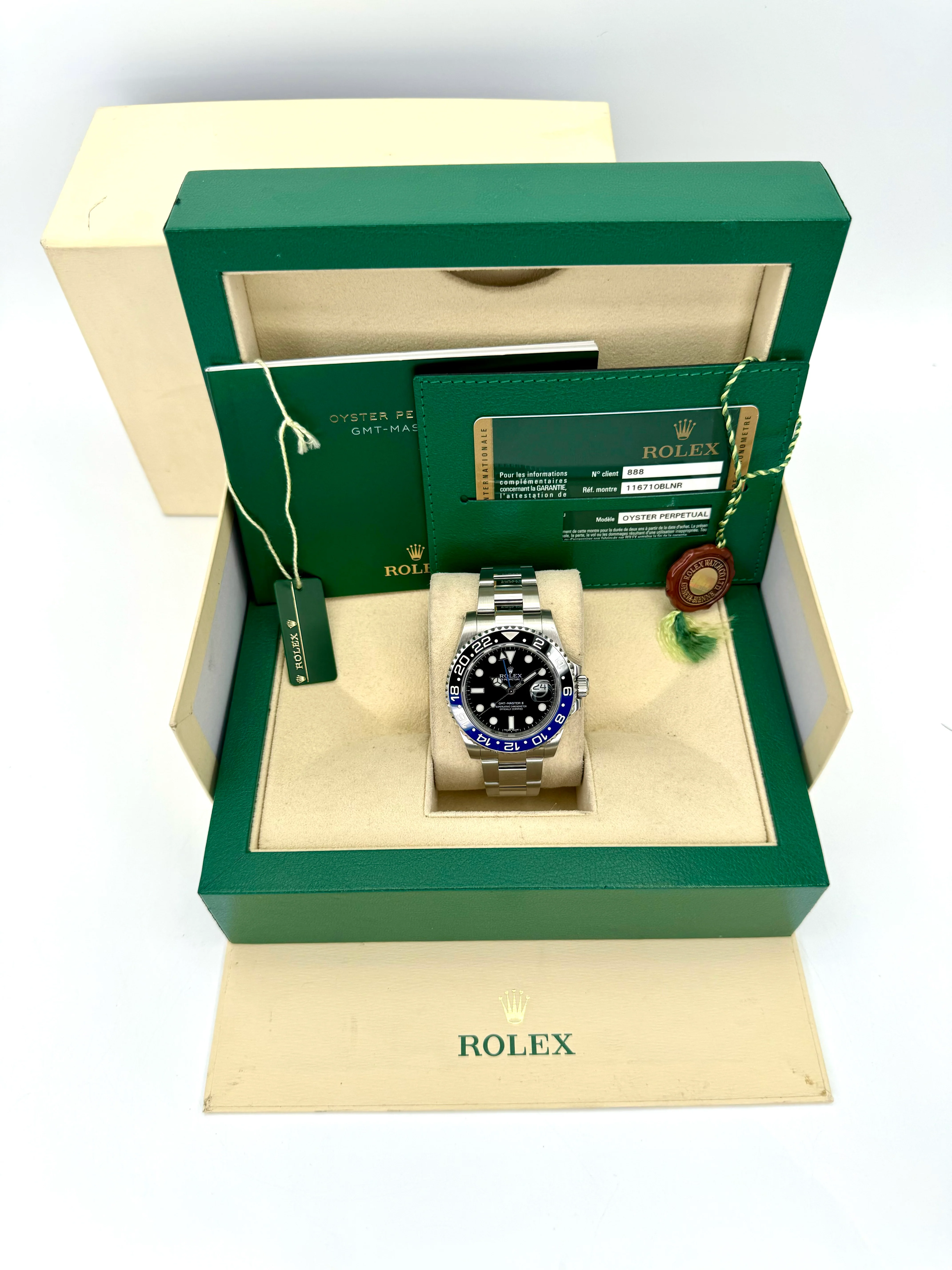 2014 Rolex GMT-Master II “Batman” 40mm 116710BLNR Oyster - Image 12