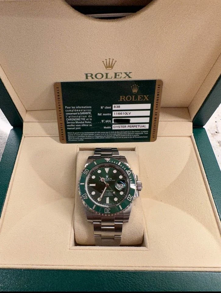 2014 Rolex Submariner "HULK" 40mm 116610LV Green Dial - Image 5