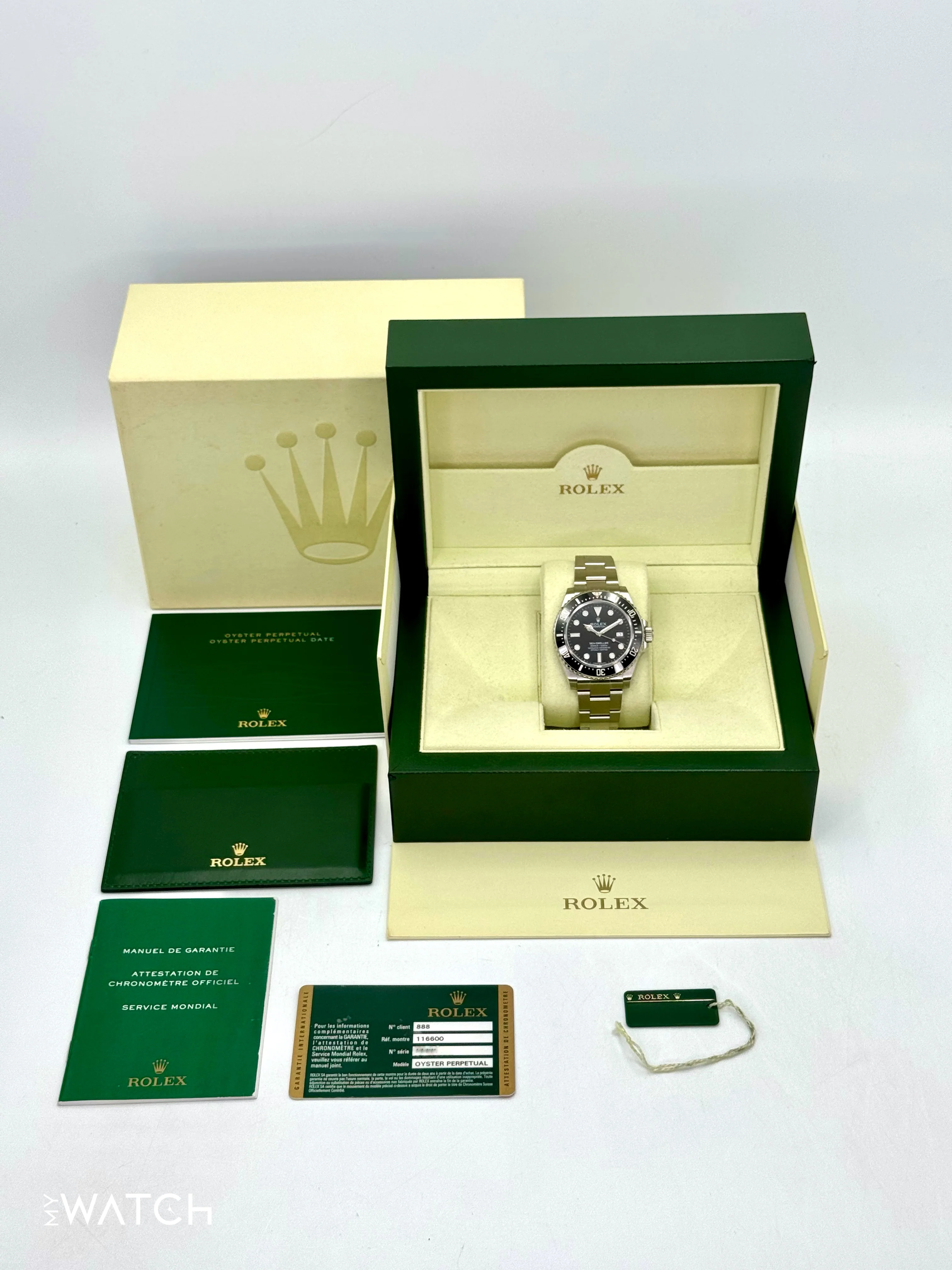 2014 Rolex Sea-Dweller 4000 "SD4K" 40mm 116600 Black Dial - Image 10